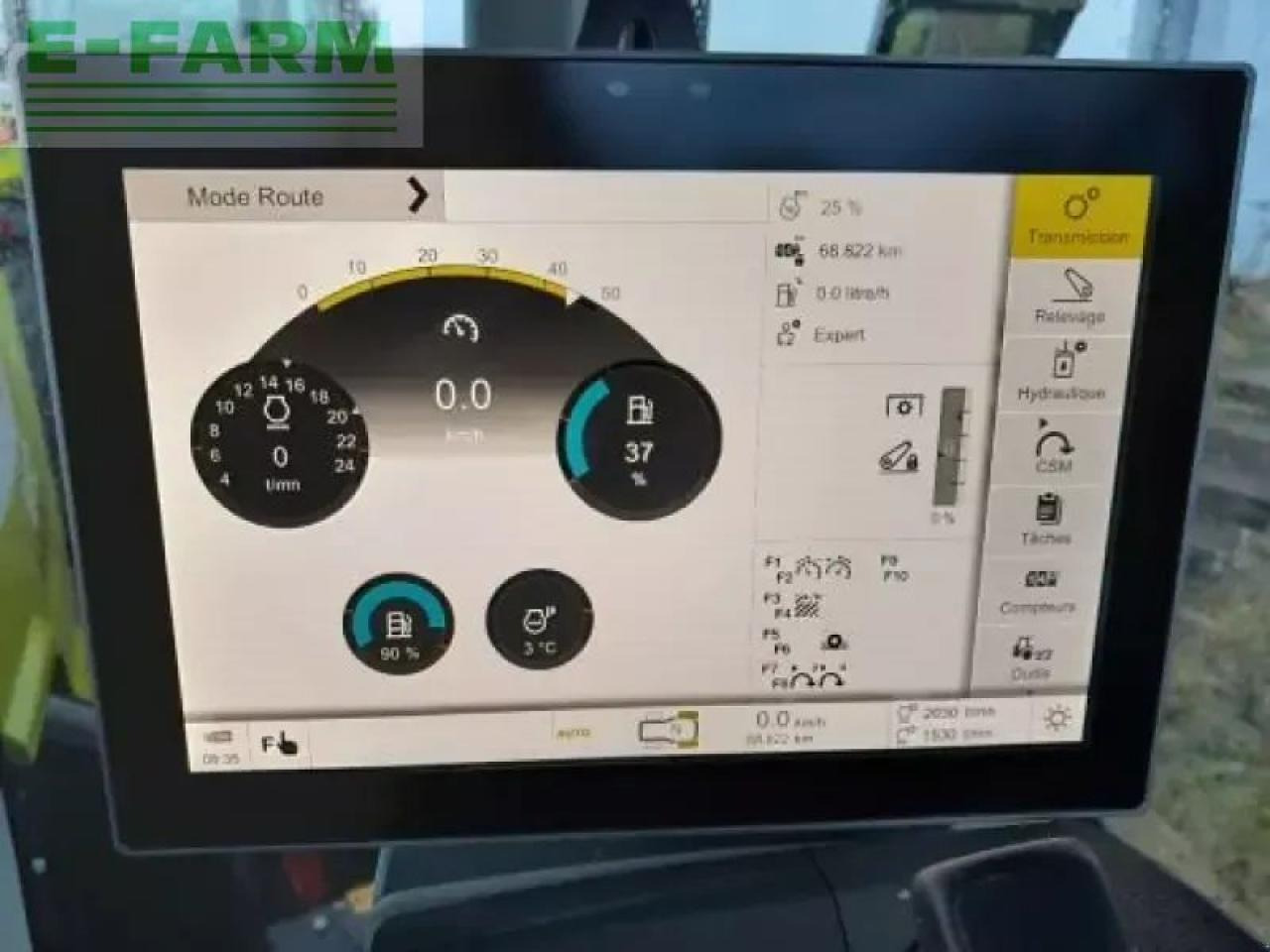 Tracteur agricole CLAAS arion650cmat