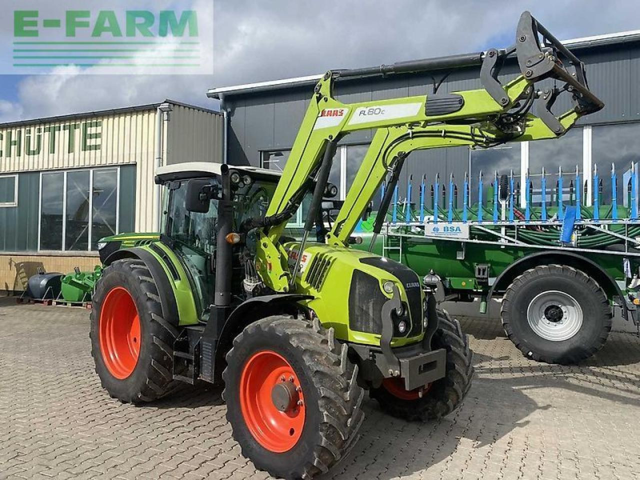 Tracteur agricole CLAAS arion 420