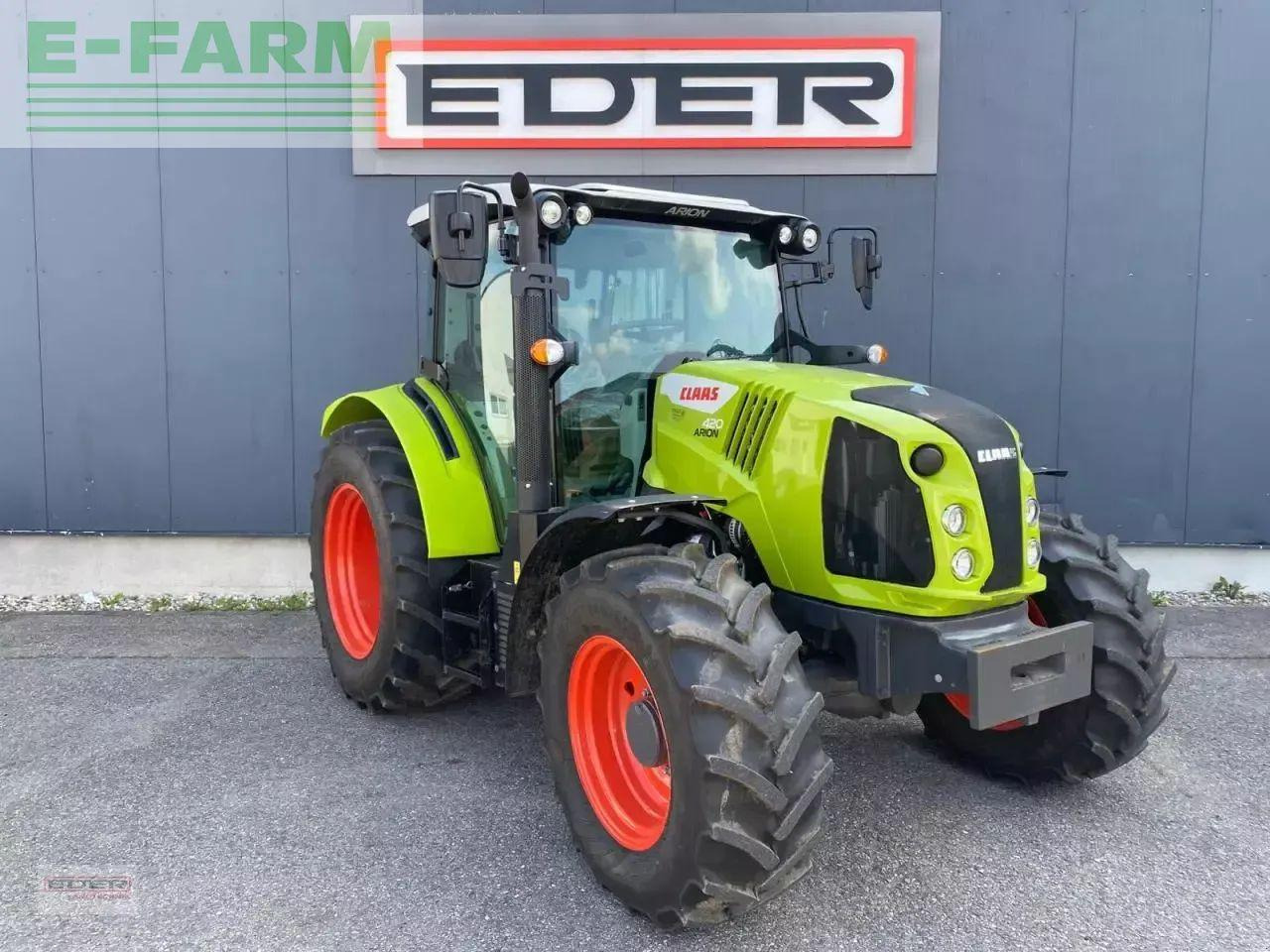 Tracteur agricole CLAAS arion 420