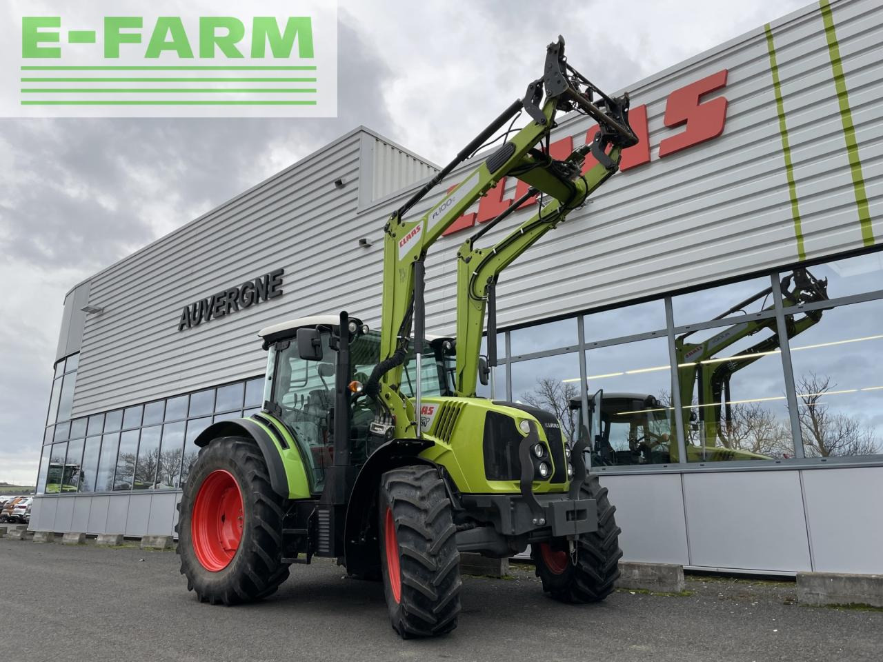 Tracteur agricole CLAAS arion 420 (a32/200)