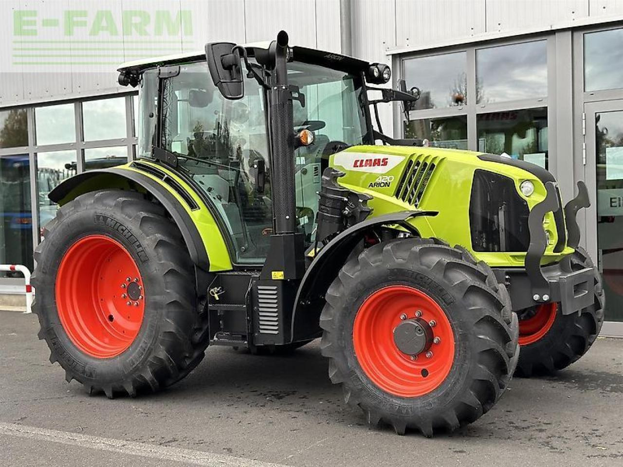 Tracteur agricole CLAAS arion 420 advanced flachdach