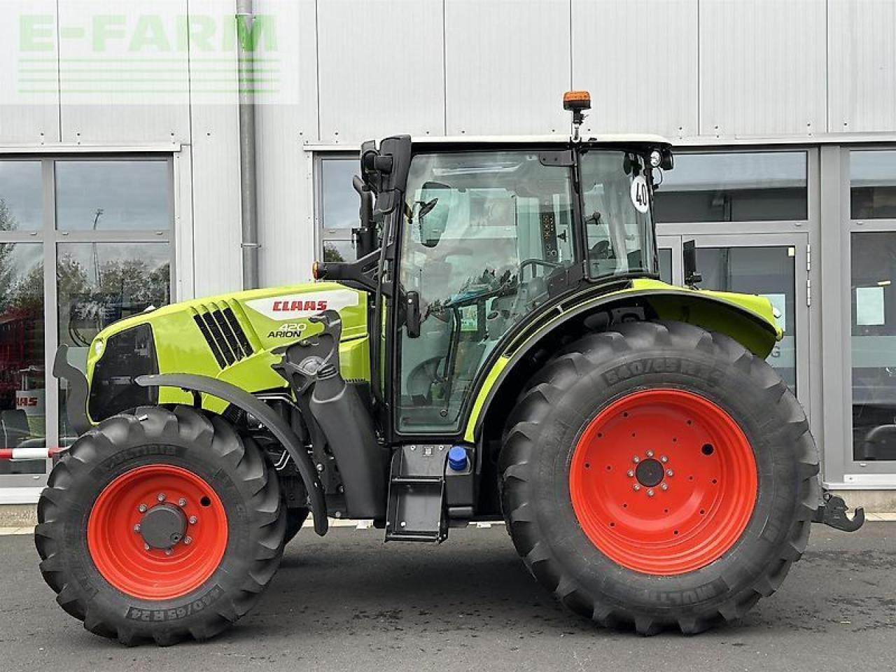 Tracteur agricole CLAAS arion 420 advanced flachdach