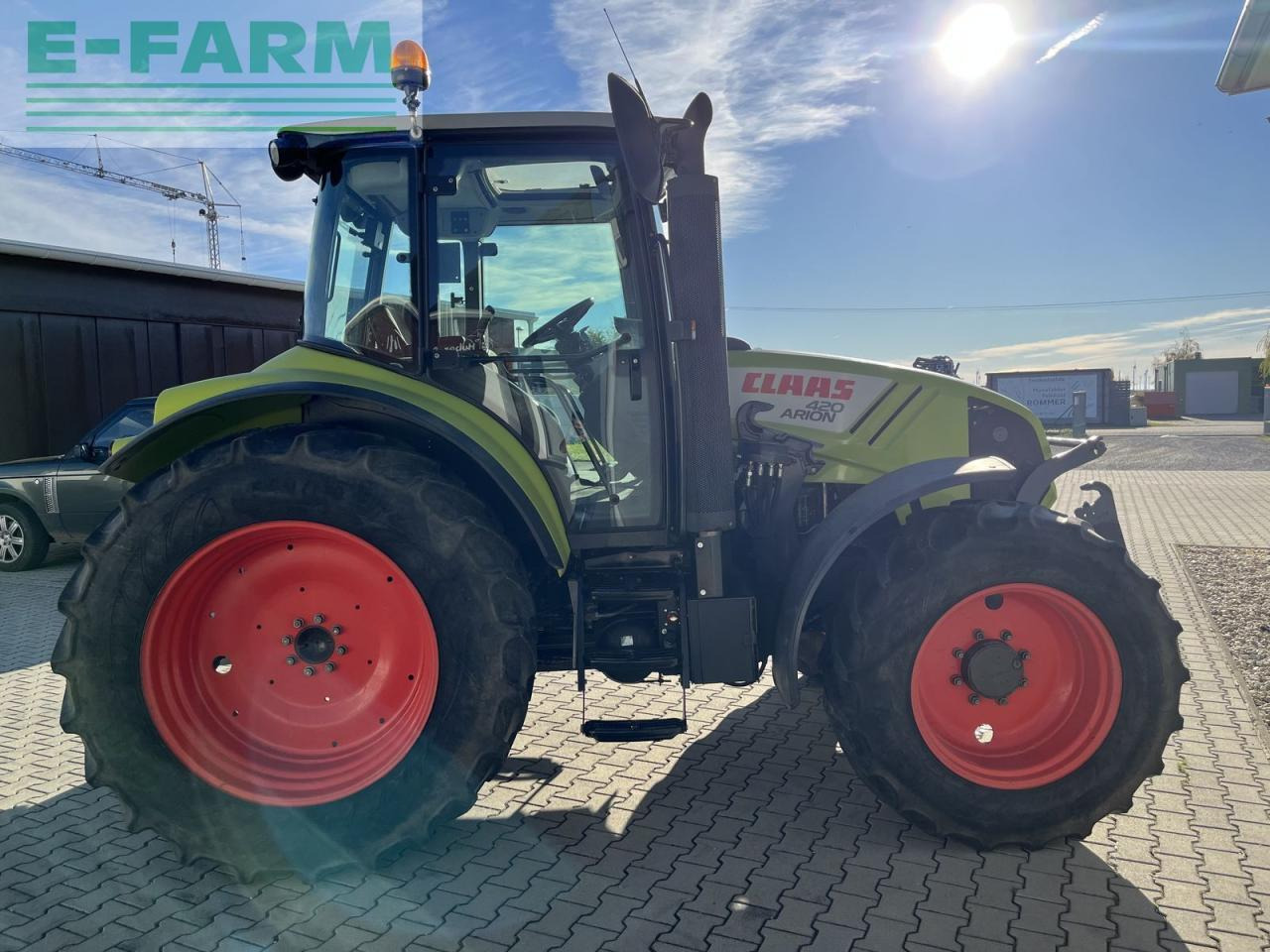 Tracteur agricole CLAAS arion 420 cis