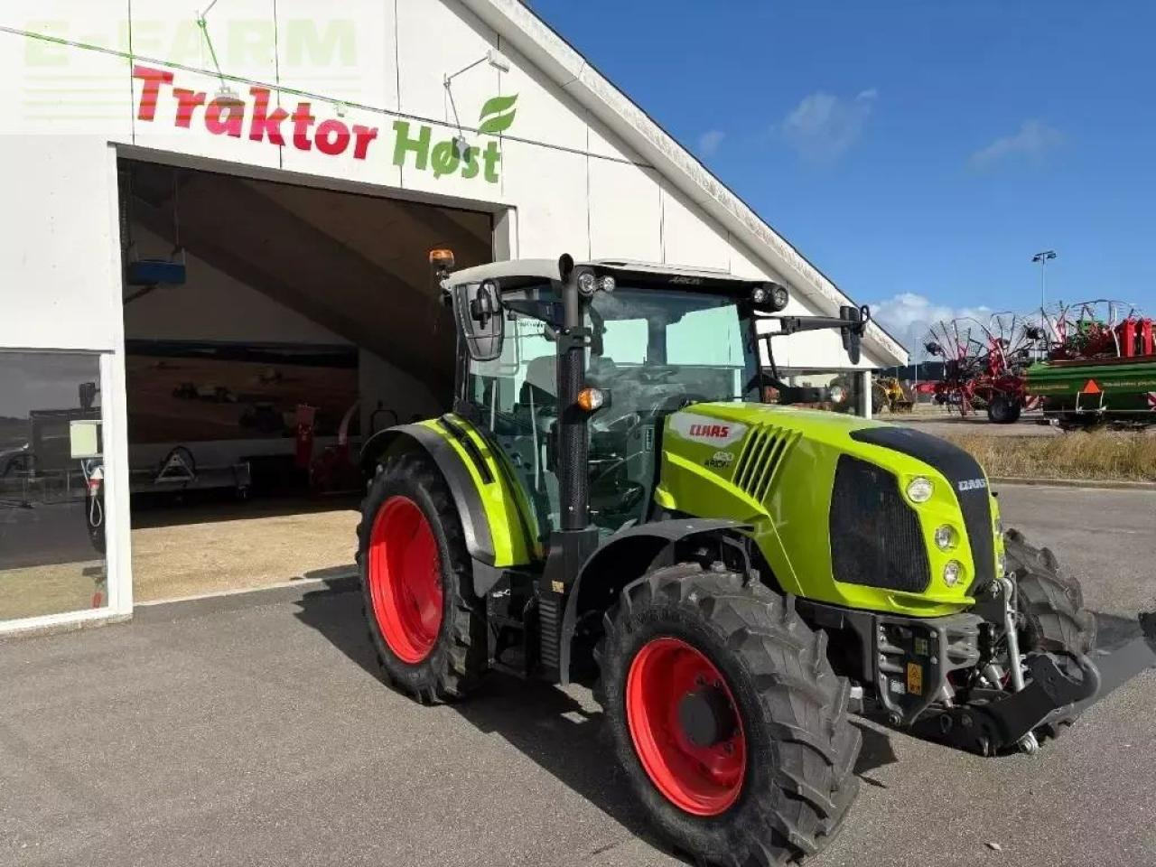 Tracteur agricole CLAAS arion 420 cis