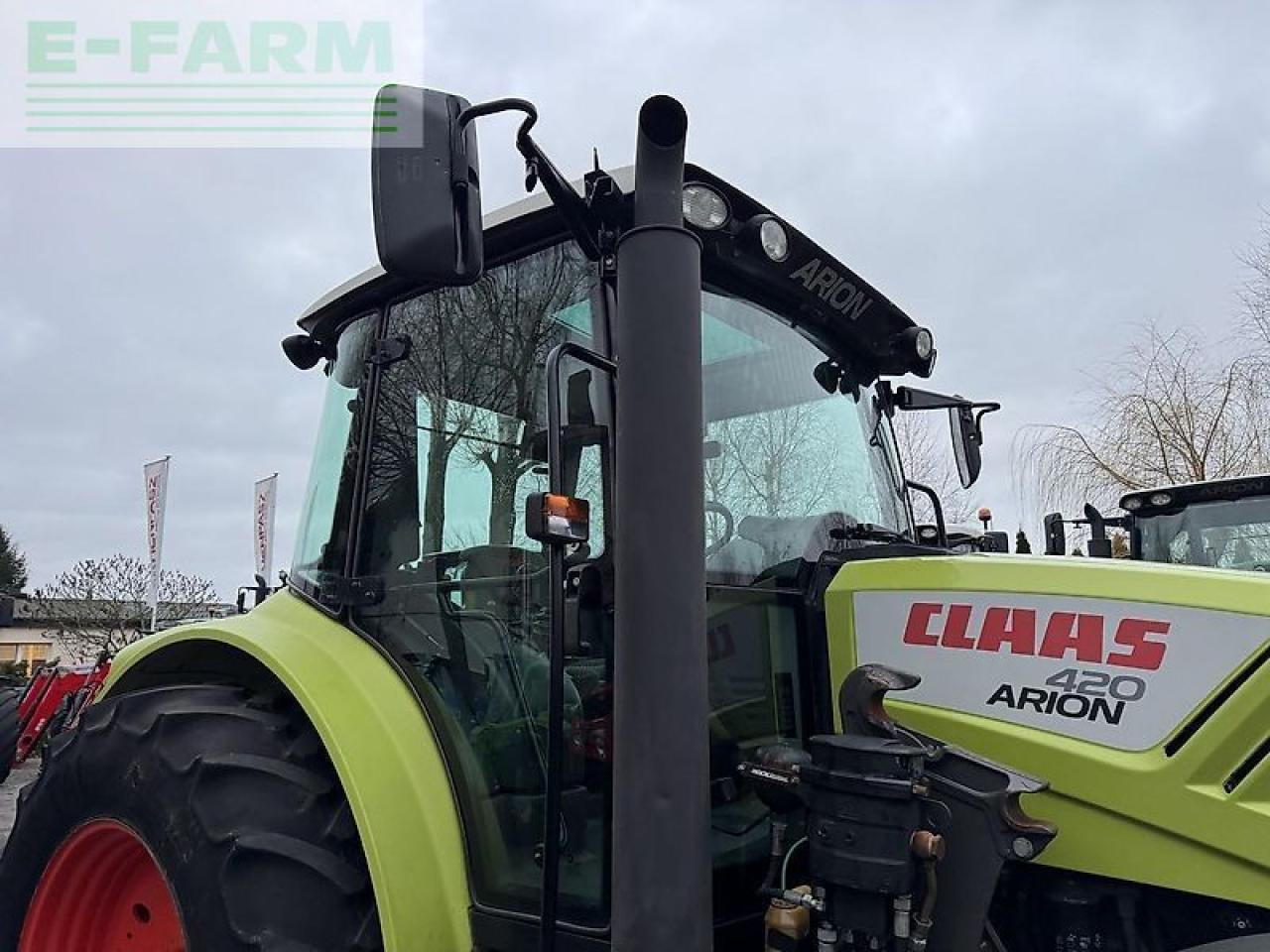 Tracteur agricole CLAAS arion 420 cis