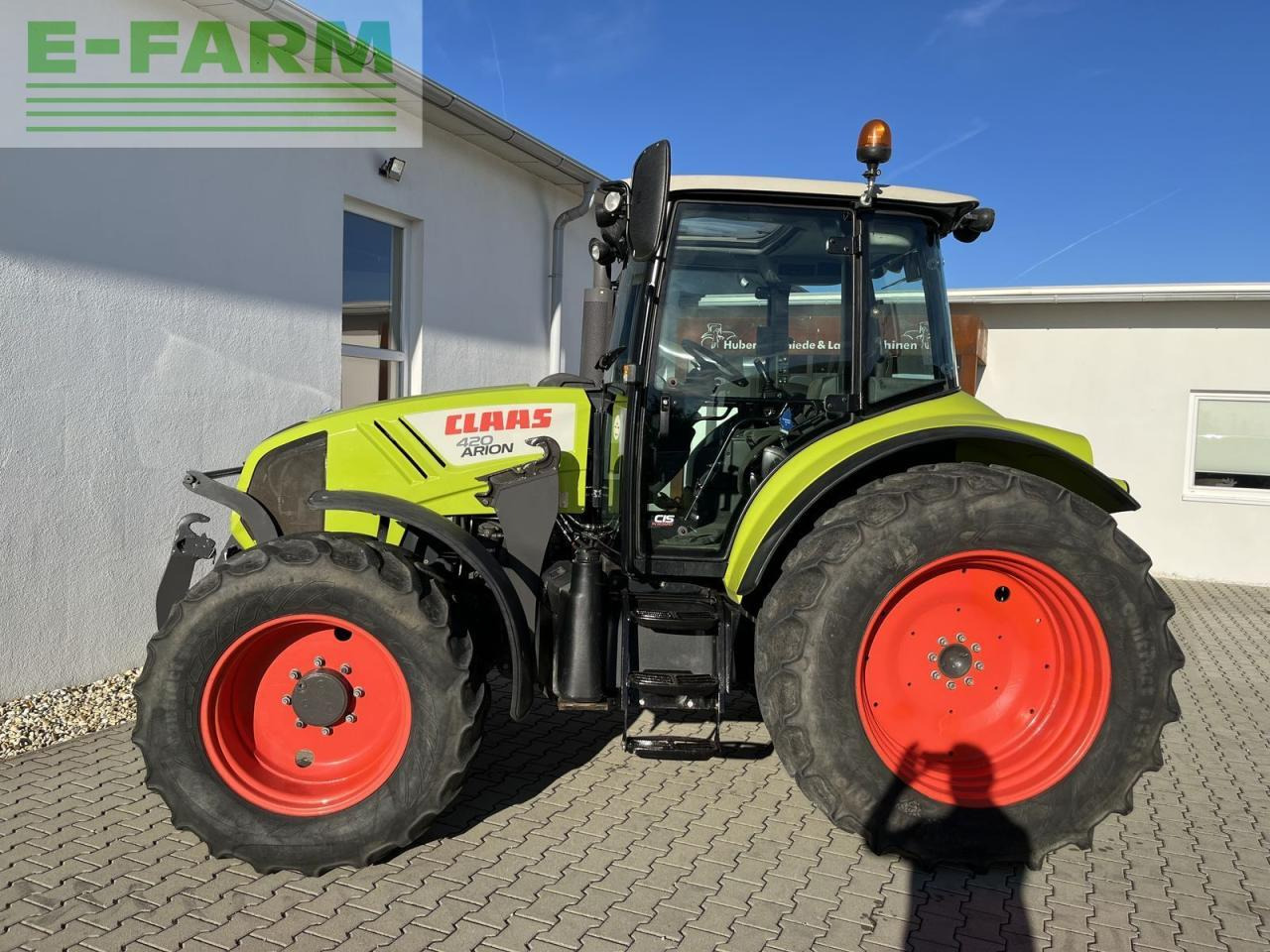 Tracteur agricole CLAAS arion 420 cis