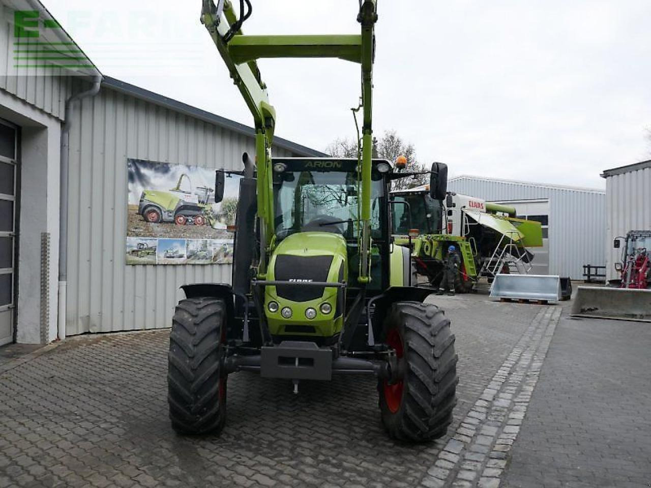 Tracteur agricole CLAAS arion 420 inkl. fl 120
