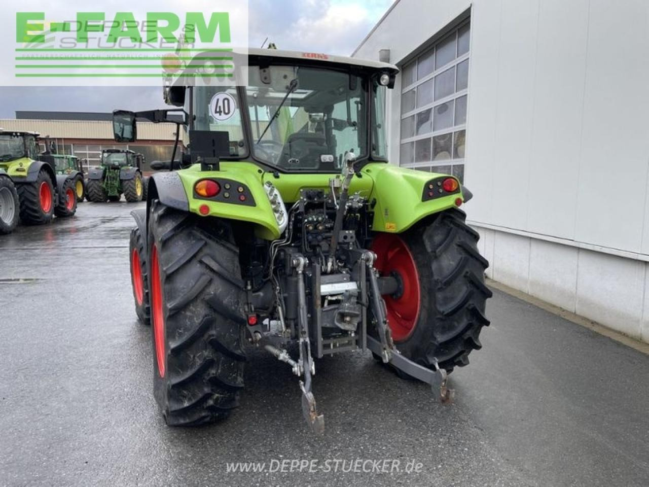 Tracteur agricole CLAAS arion 420 niedrigkabine