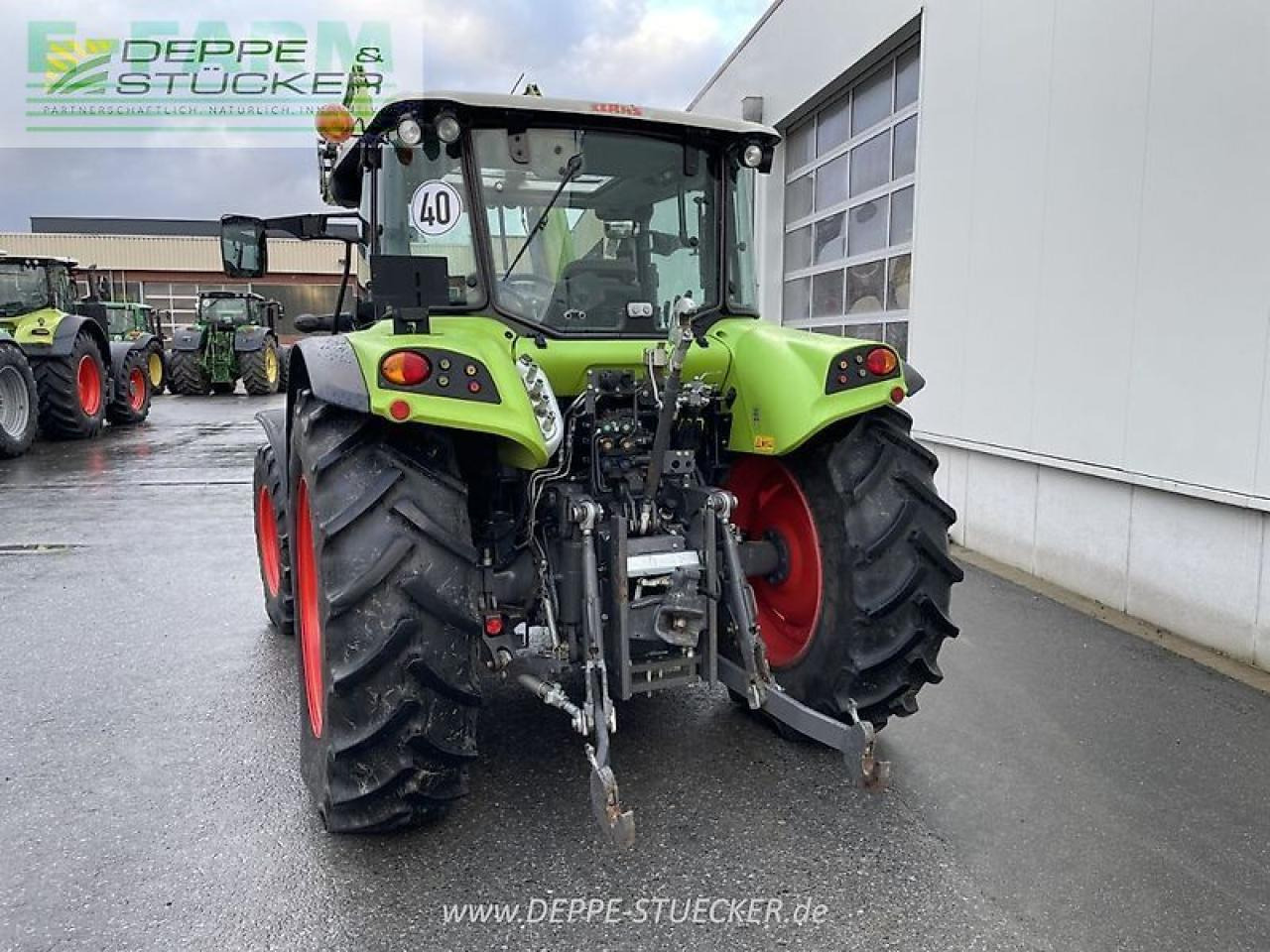 Tracteur agricole CLAAS arion 420 niedrigkabine