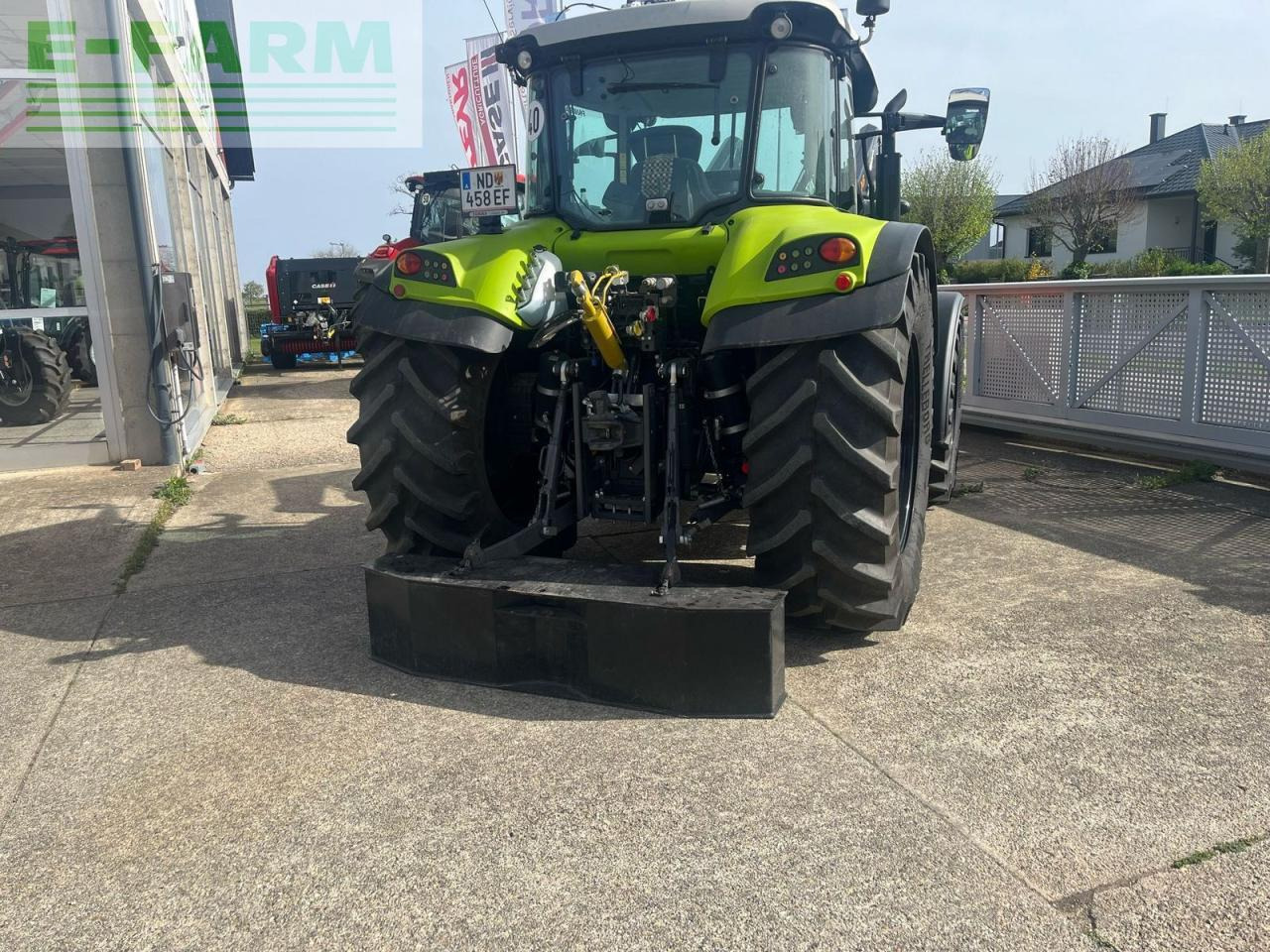 Tracteur agricole CLAAS arion 430 cis+