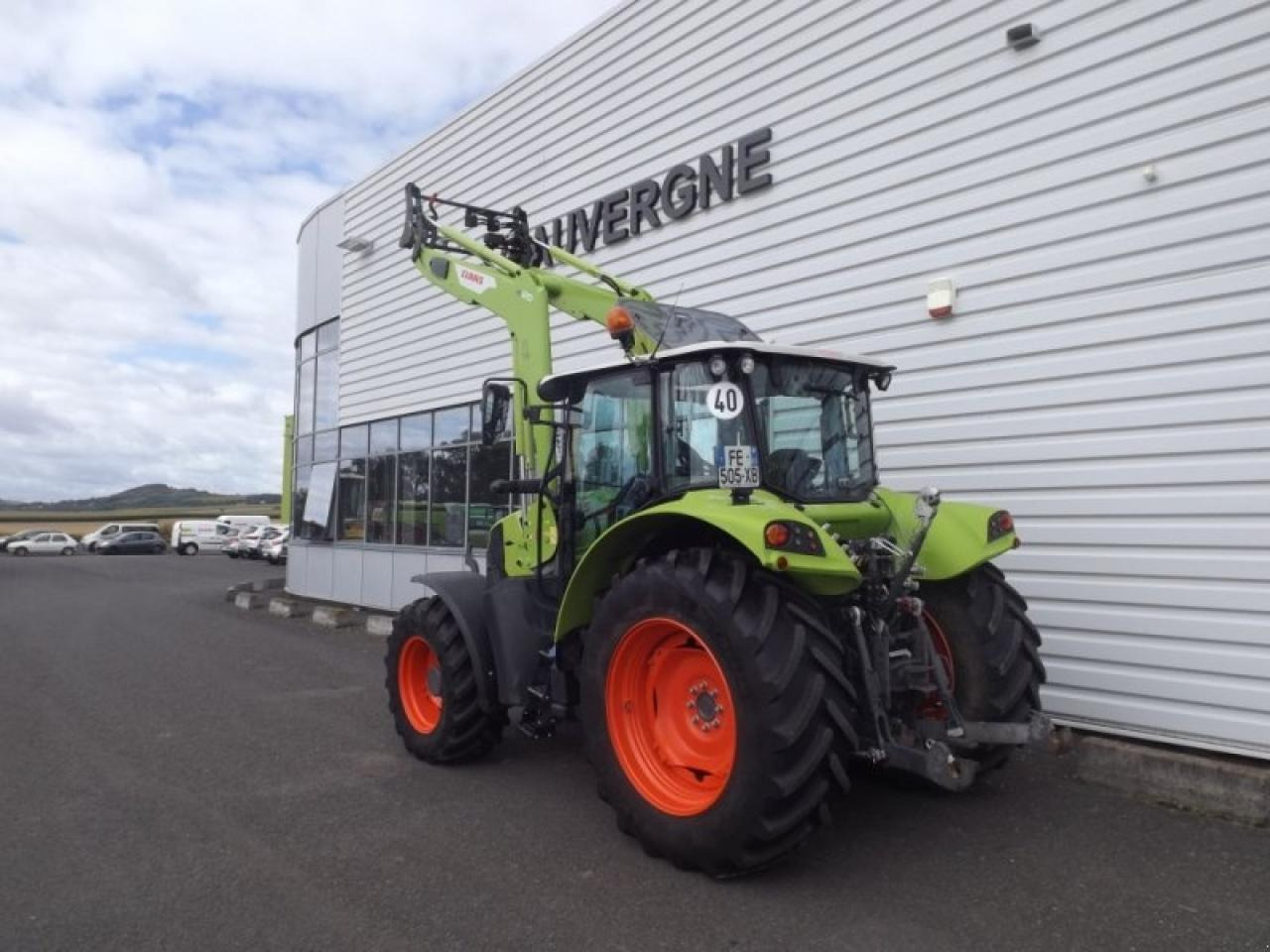 Tracteur agricole CLAAS arion 430 mr business