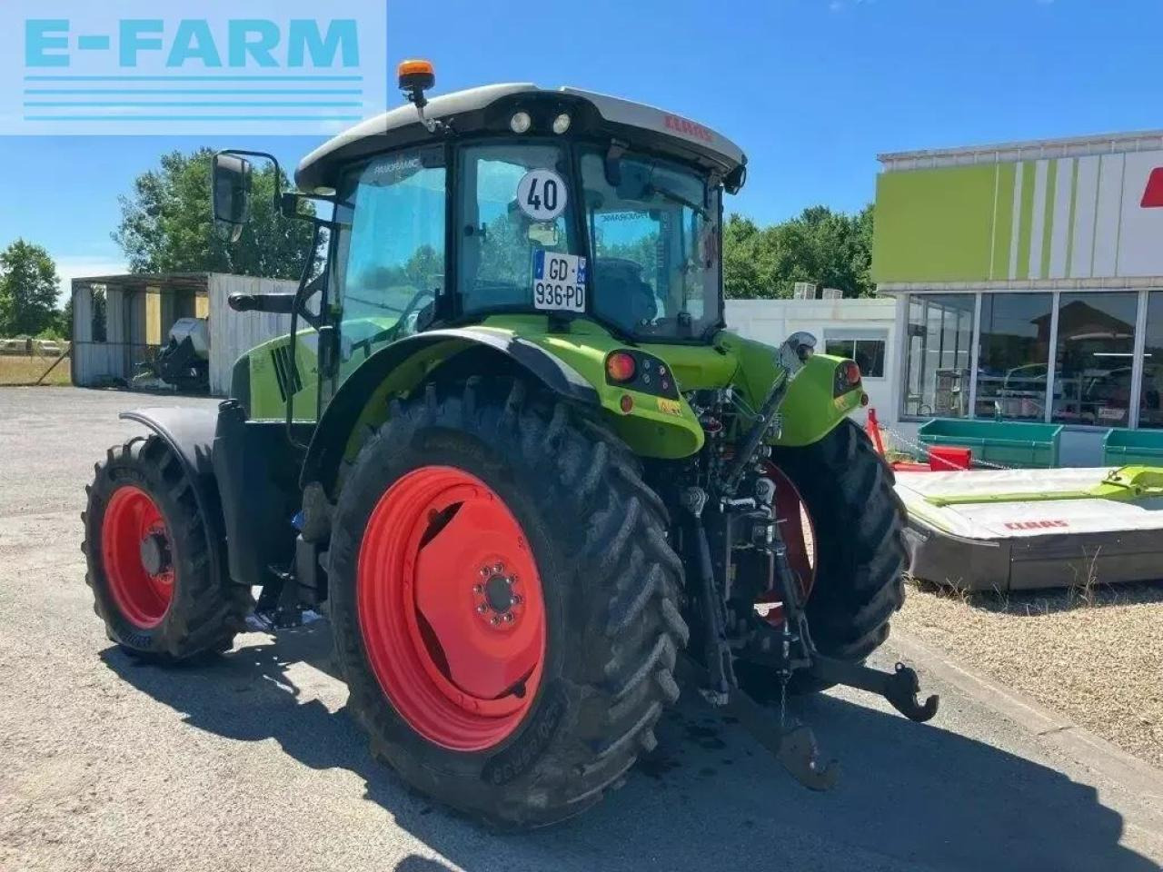 Tracteur agricole CLAAS arion 430 panoramic
