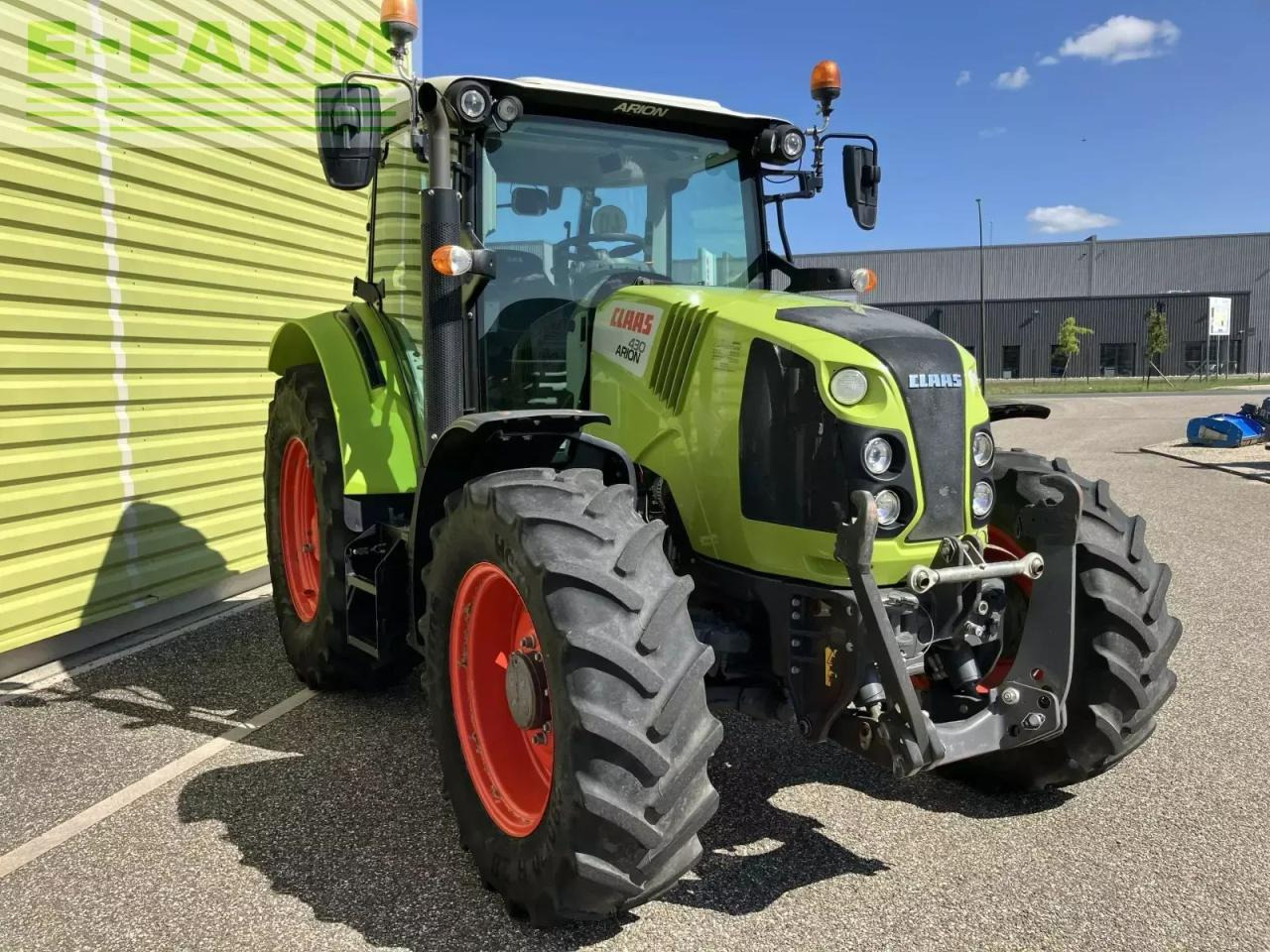 Tracteur agricole CLAAS arion 430 proactiv