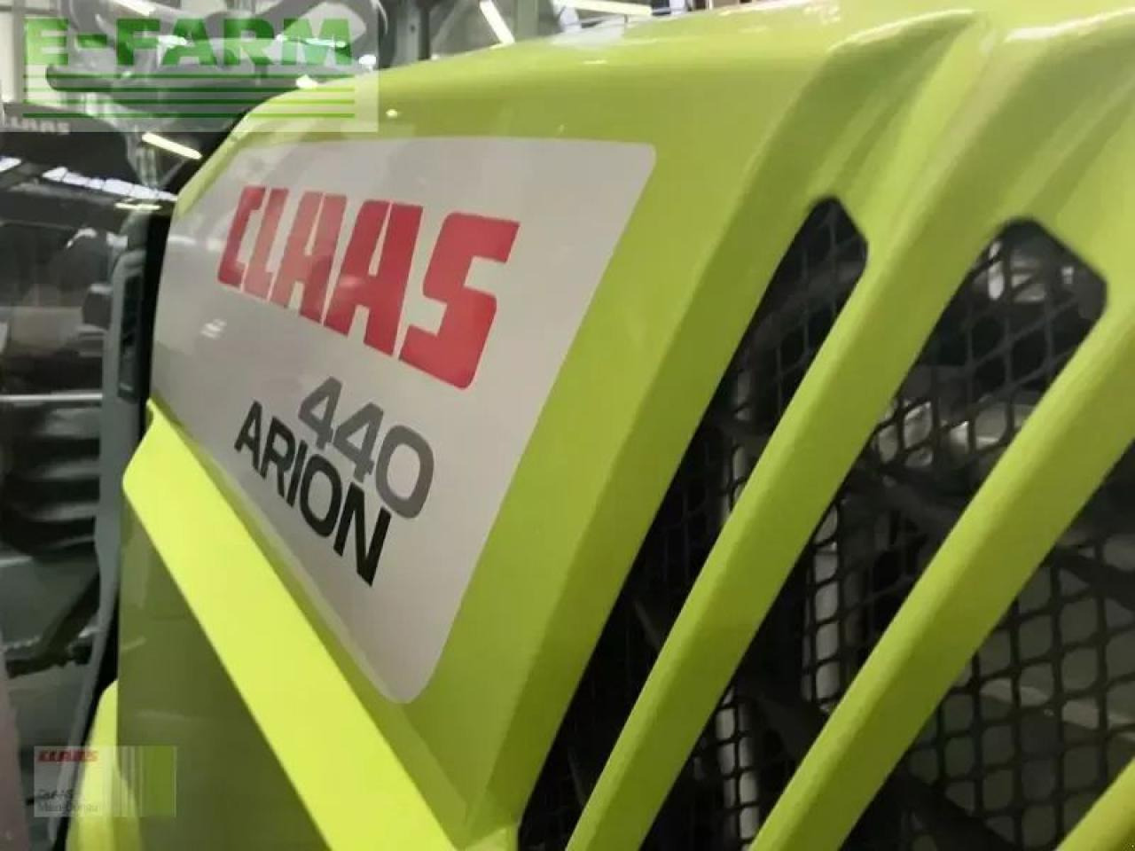 Tracteur agricole CLAAS arion 440