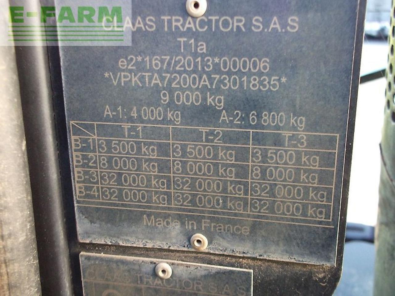 Tracteur agricole CLAAS arion 440 advanced