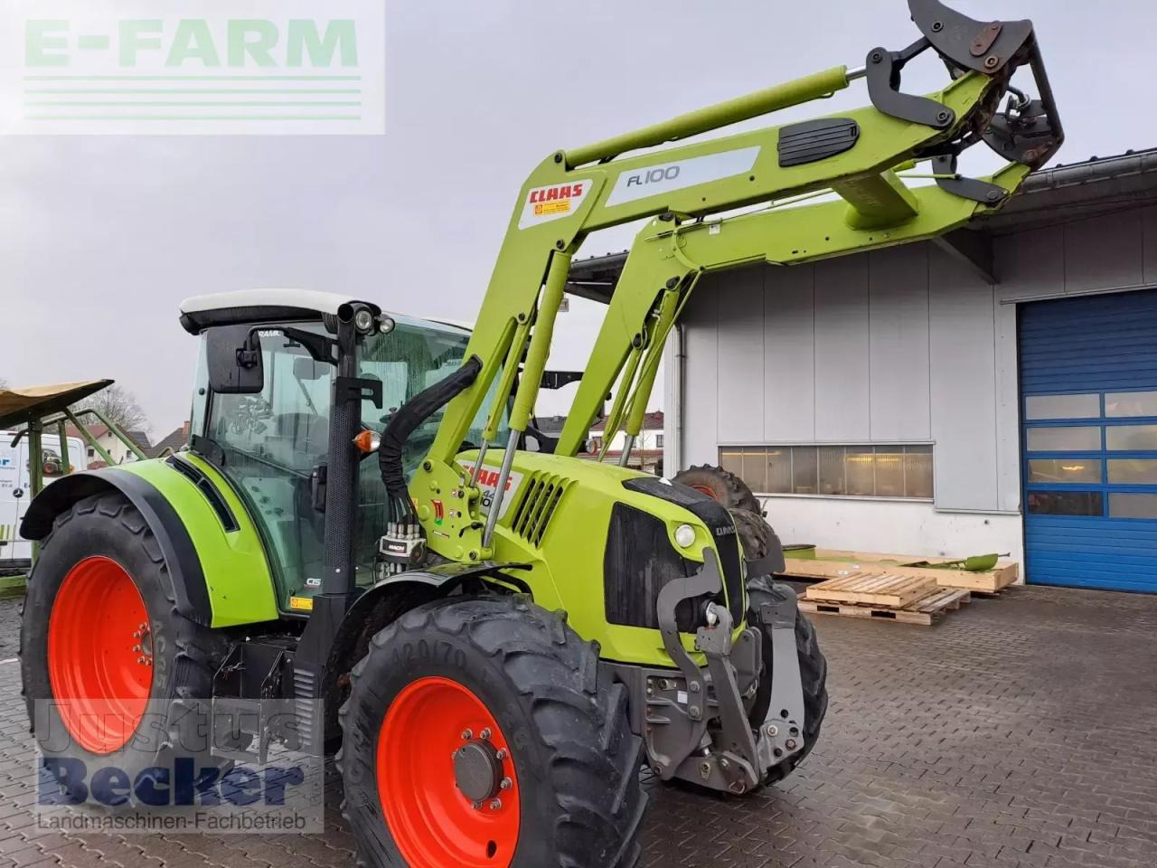 Tracteur agricole CLAAS arion 440 cis+ CIS+