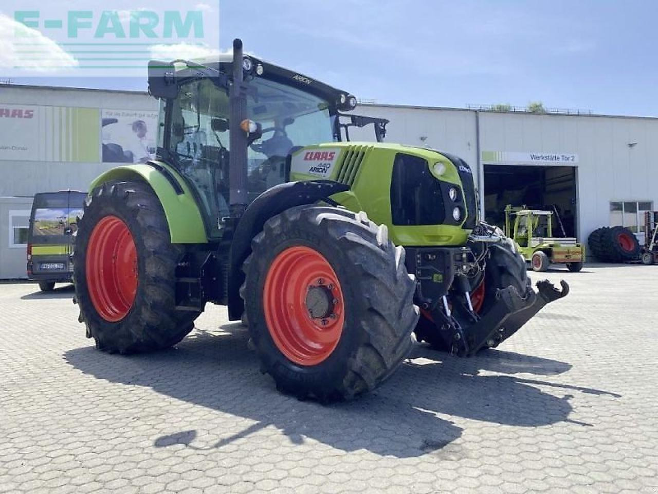 Tracteur agricole CLAAS arion 440 cis CIS