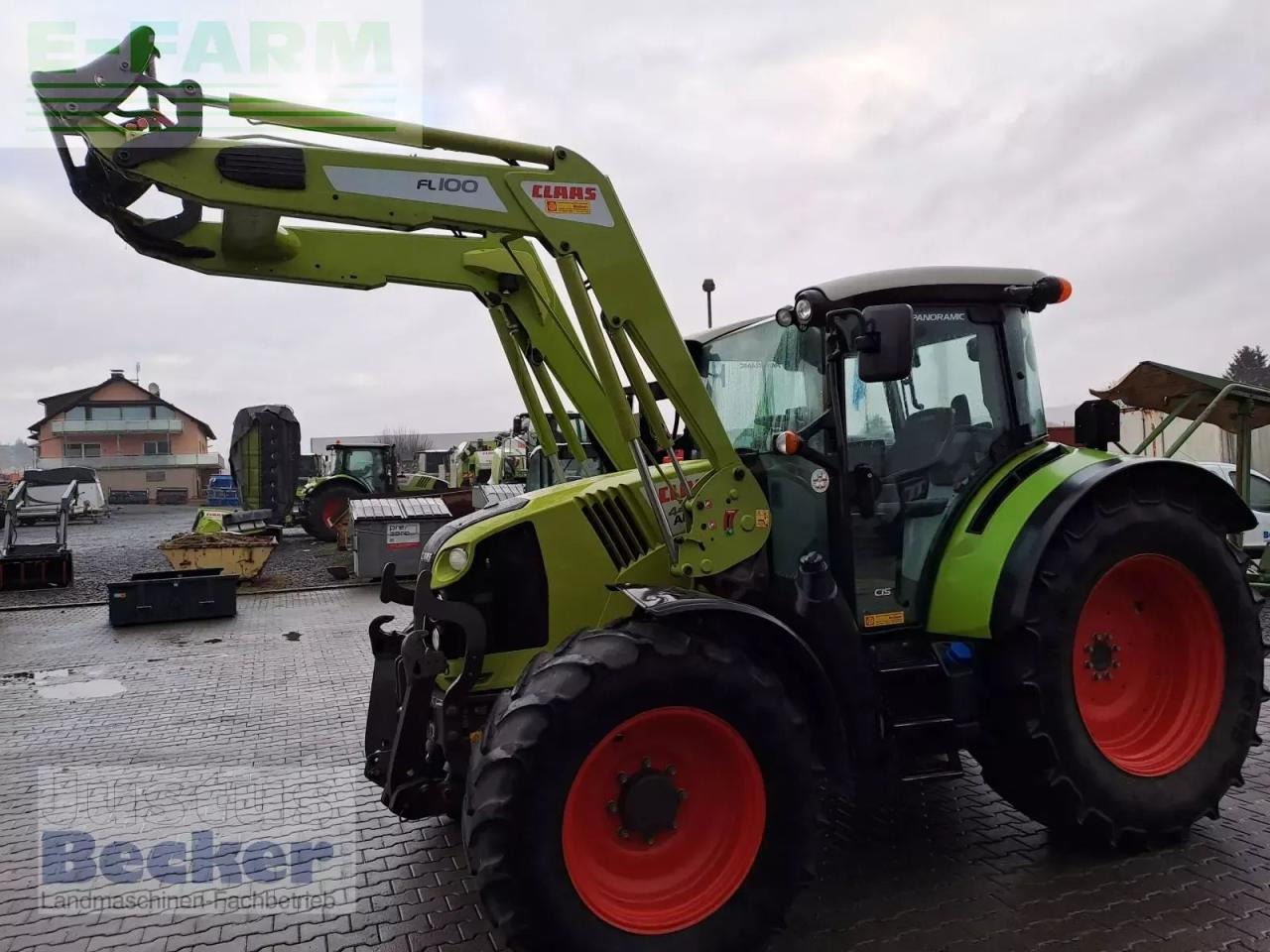 Tracteur agricole CLAAS arion 440 cis+ CIS+