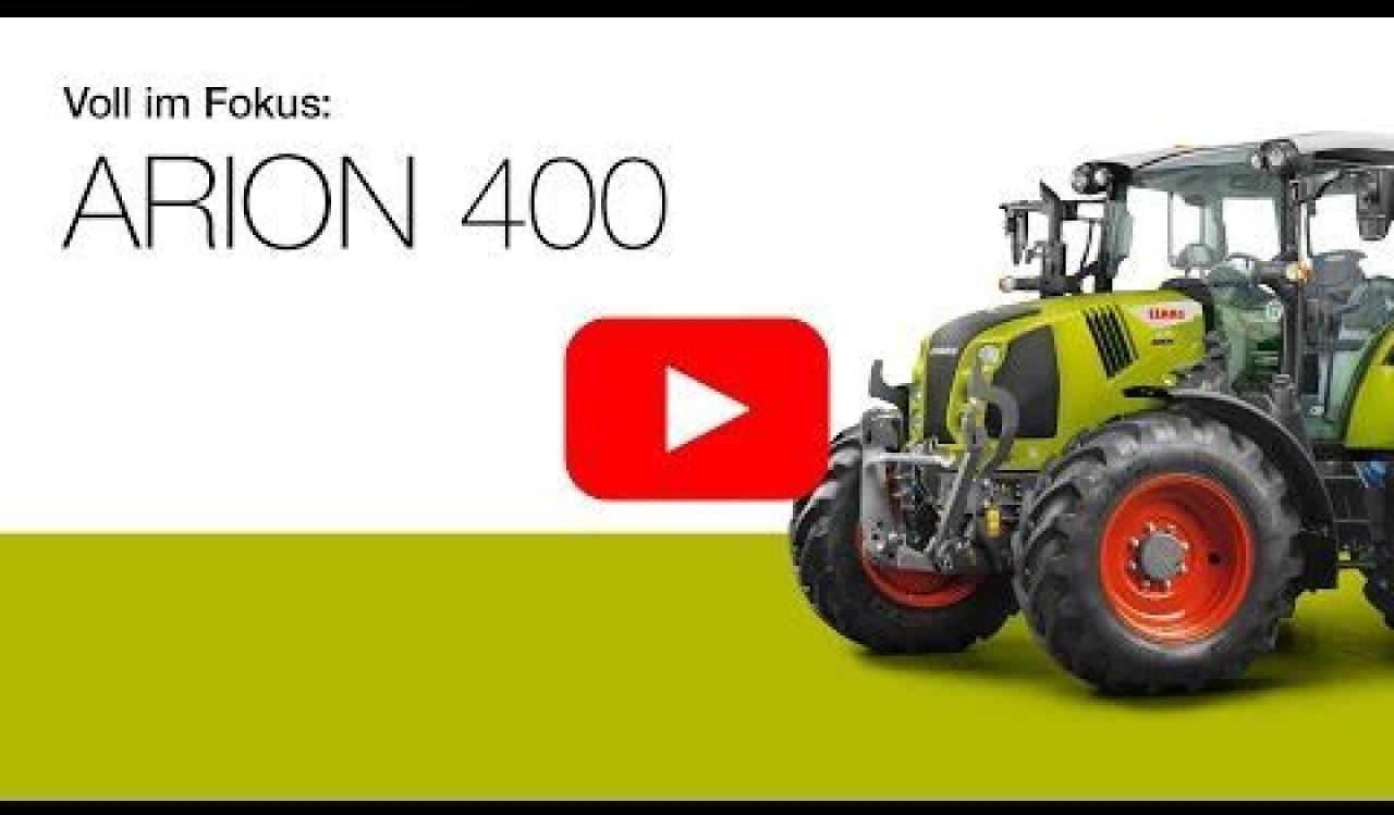 Tracteur agricole CLAAS arion 450 cis CIS