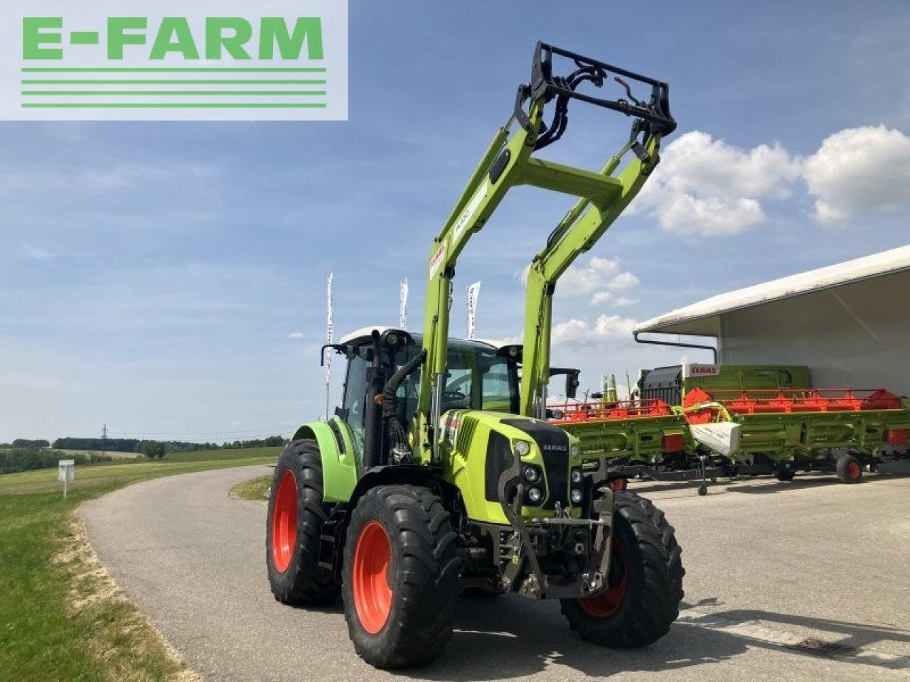 Tracteur agricole CLAAS arion 450 cis panoramic