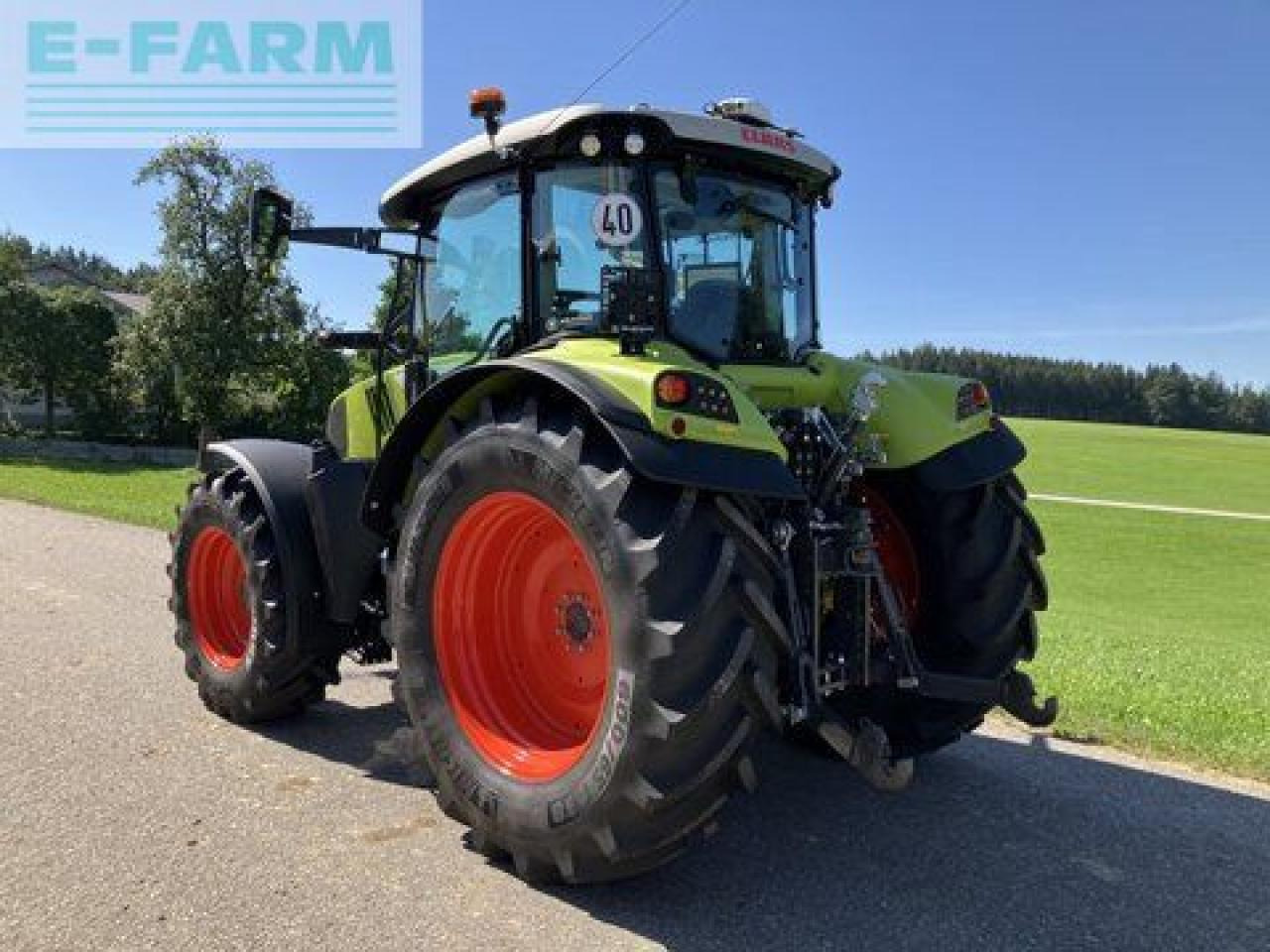 Tracteur agricole CLAAS arion 450 cis panoramic CIS