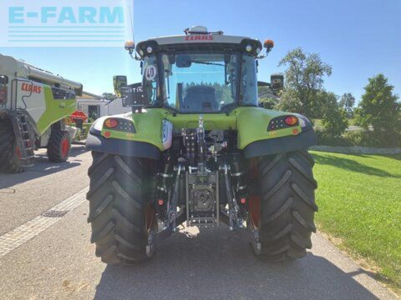 Tracteur agricole CLAAS arion 450 cis panoramic CIS