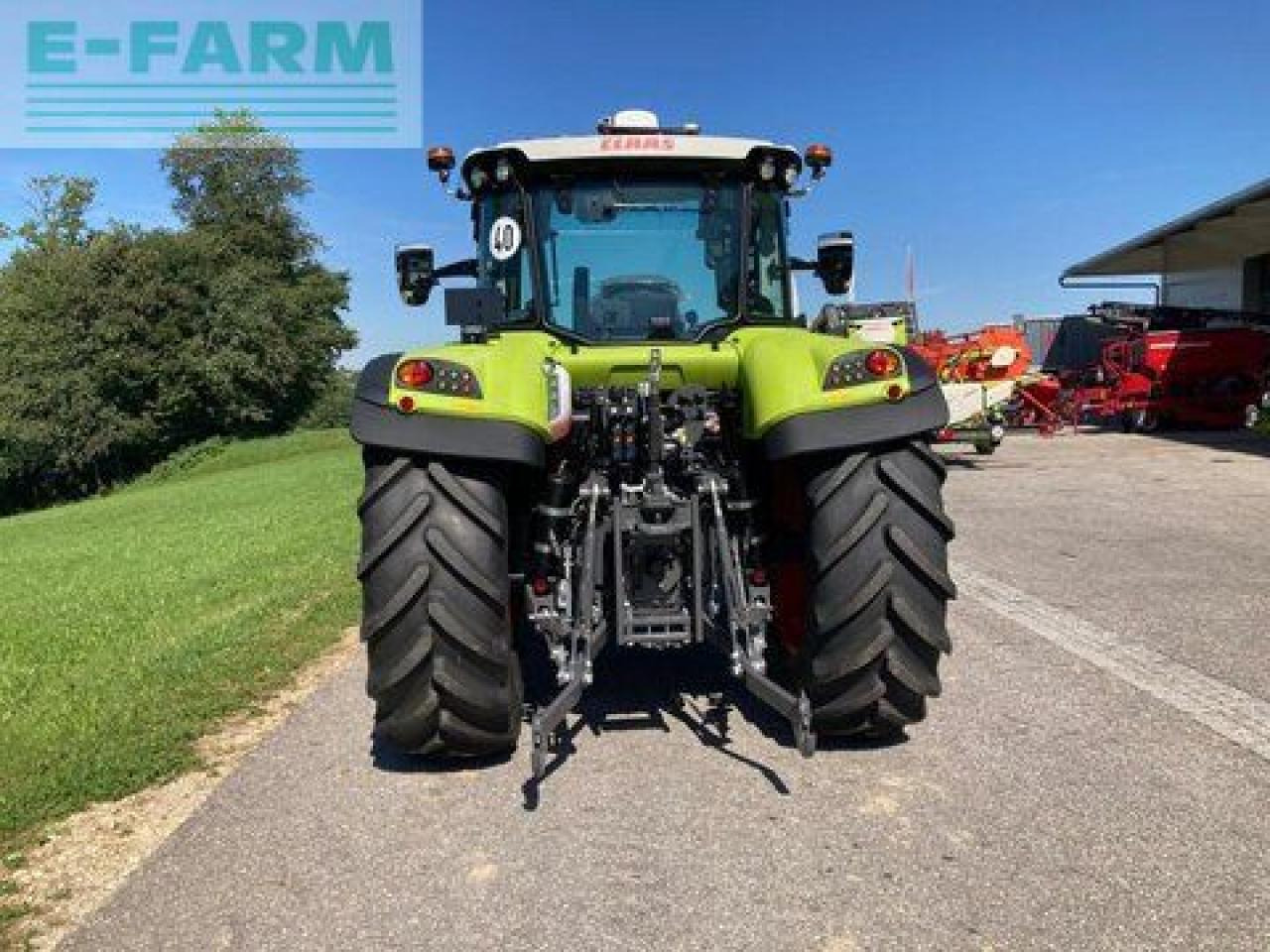 Tracteur agricole CLAAS arion 450 cis panoramic CIS