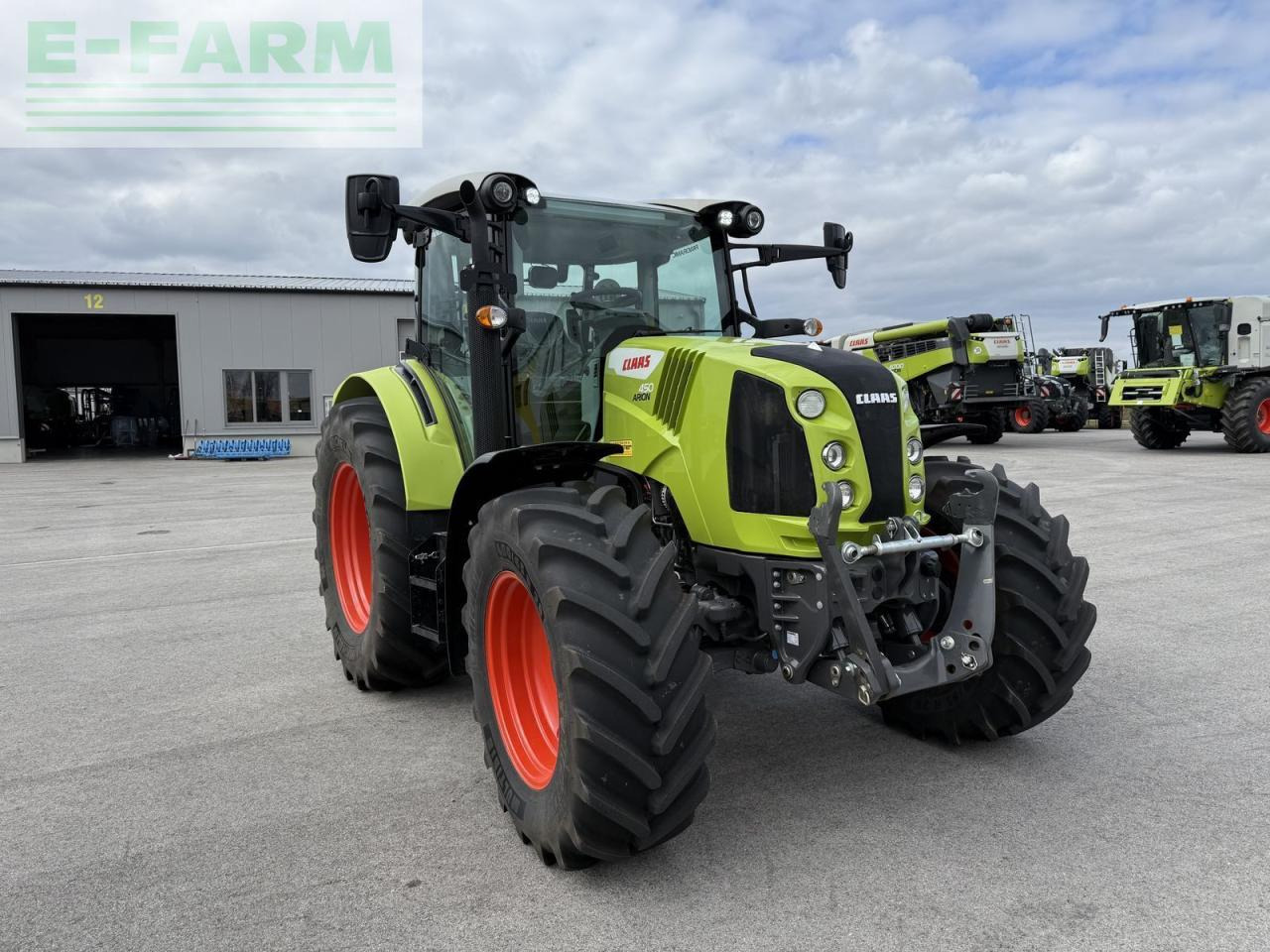 Tracteur agricole CLAAS arion 450 stage v (cis) CIS