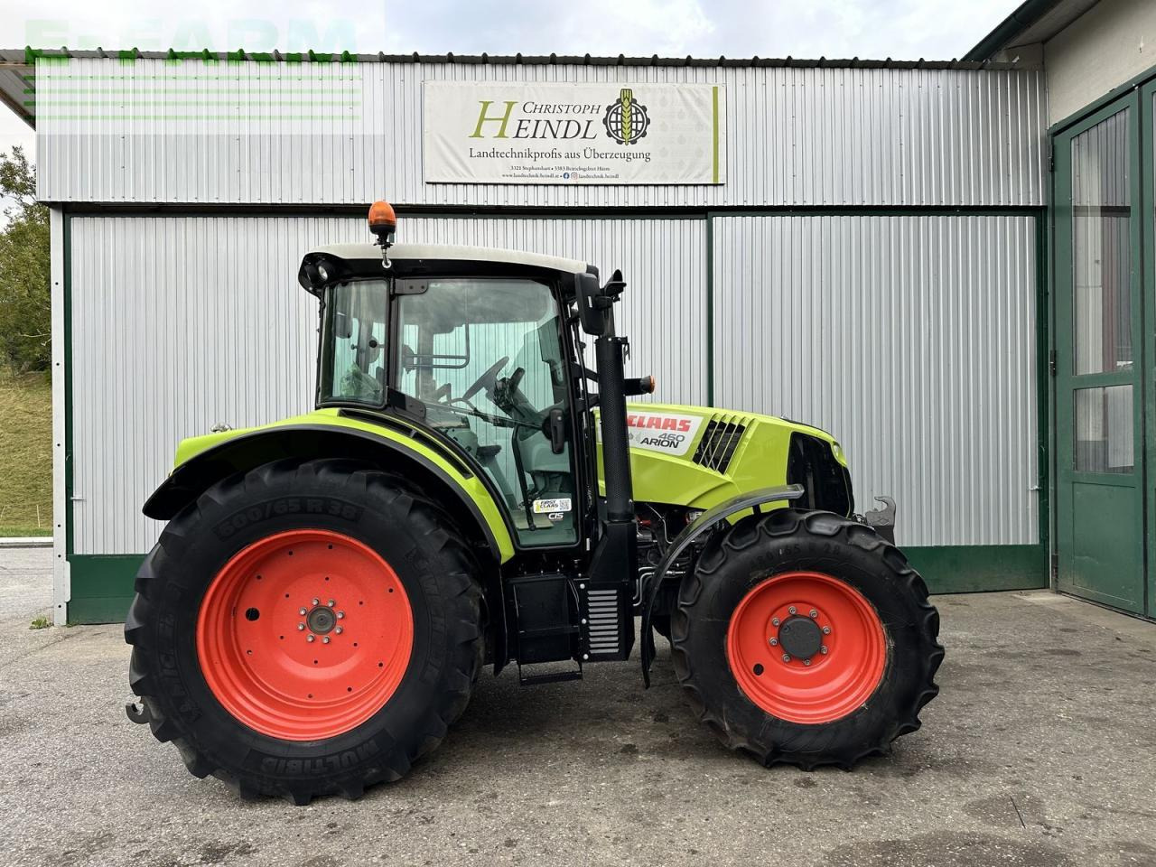 Tracteur agricole CLAAS arion 460
