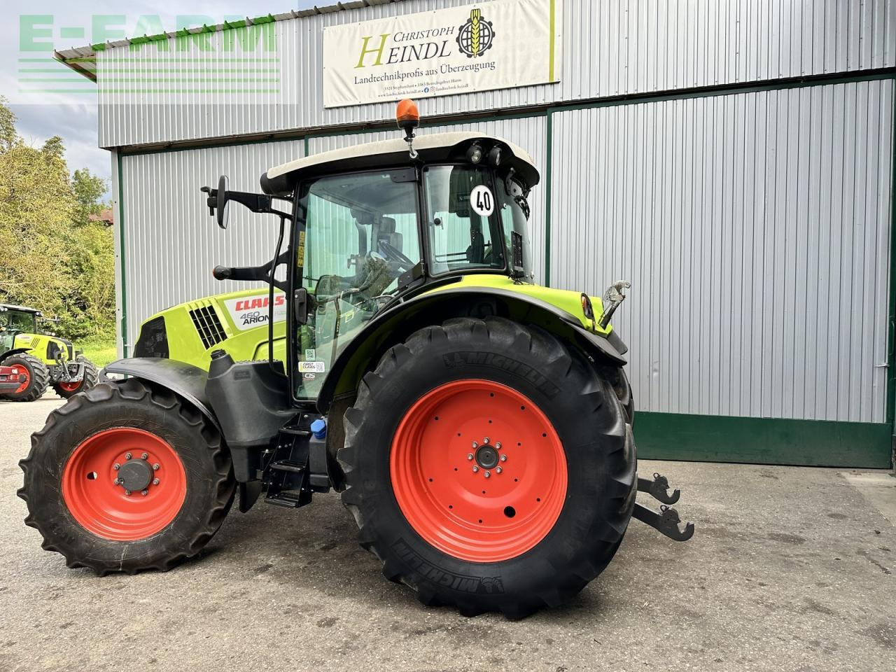Tracteur agricole CLAAS arion 460