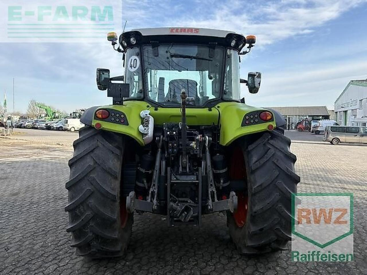 Tracteur agricole CLAAS arion 460