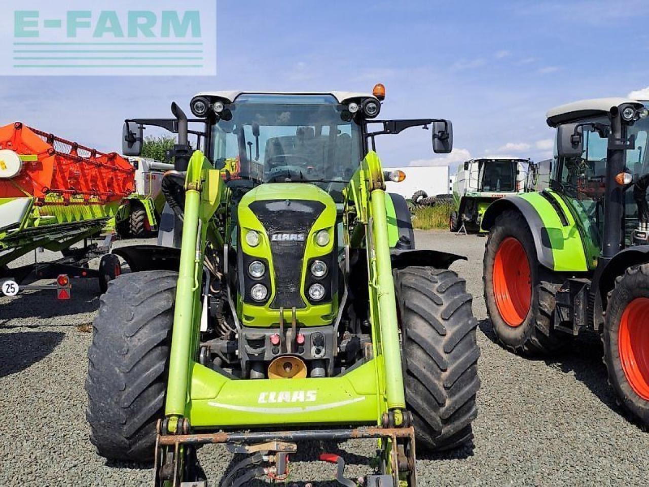 Tracteur agricole CLAAS arion 460 cis+ CIS+