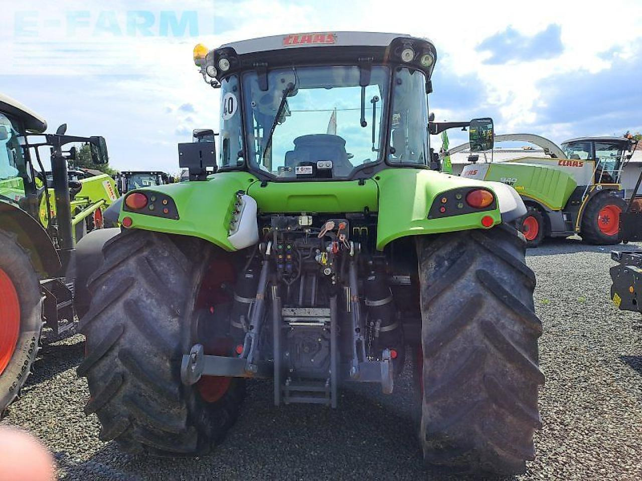 Tracteur agricole CLAAS arion 460 cis+ CIS+