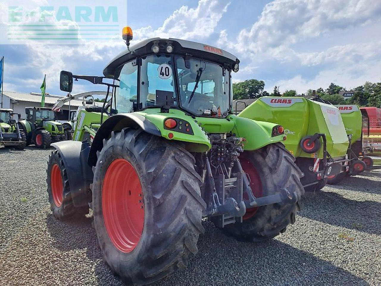 Tracteur agricole CLAAS arion 460 cis+ CIS+