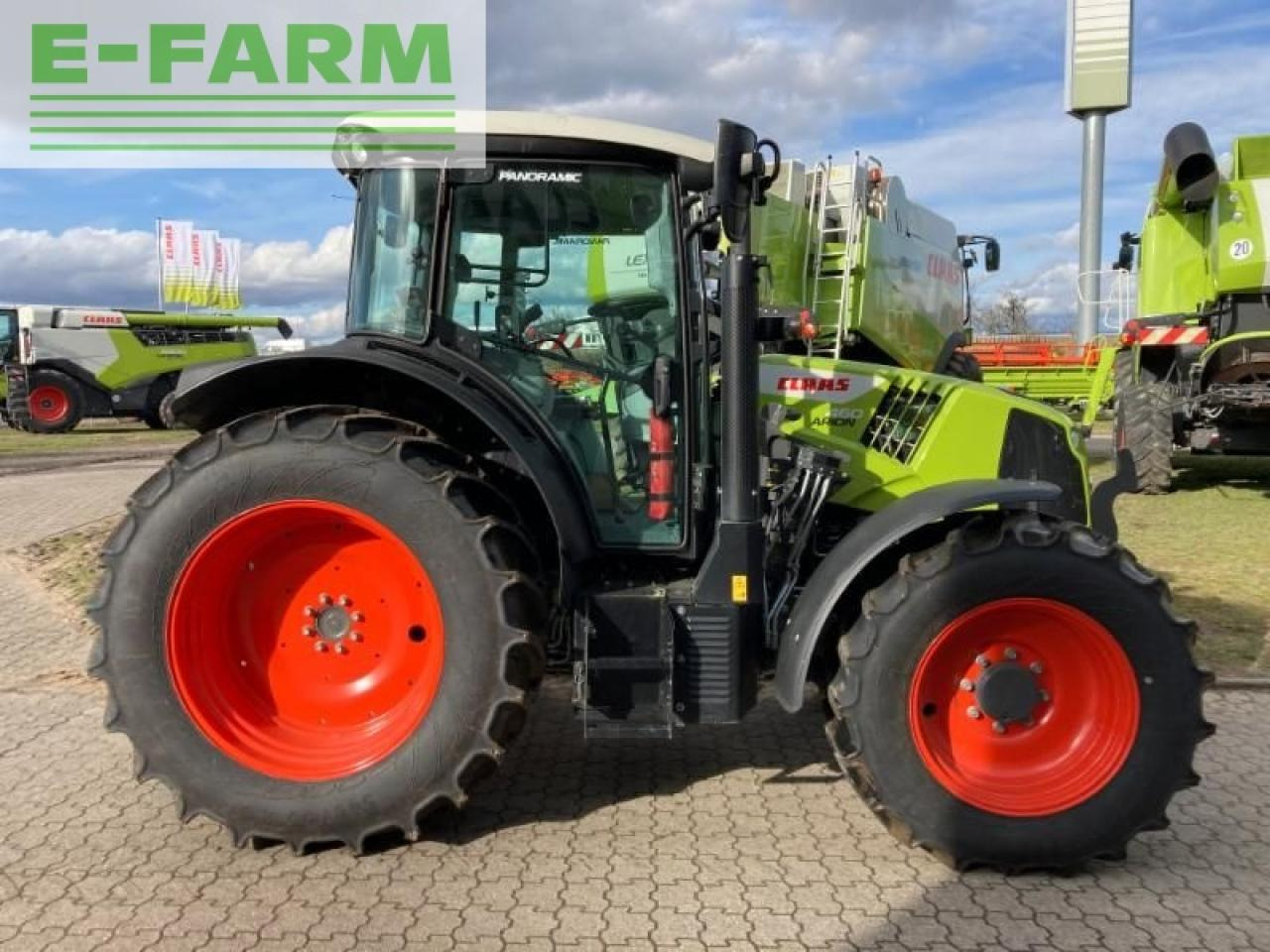 Tracteur agricole CLAAS arion 460 stage v