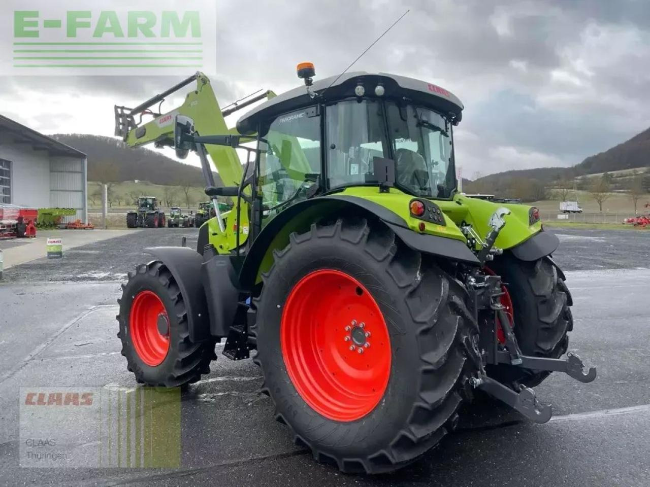 Tracteur agricole CLAAS arion 470