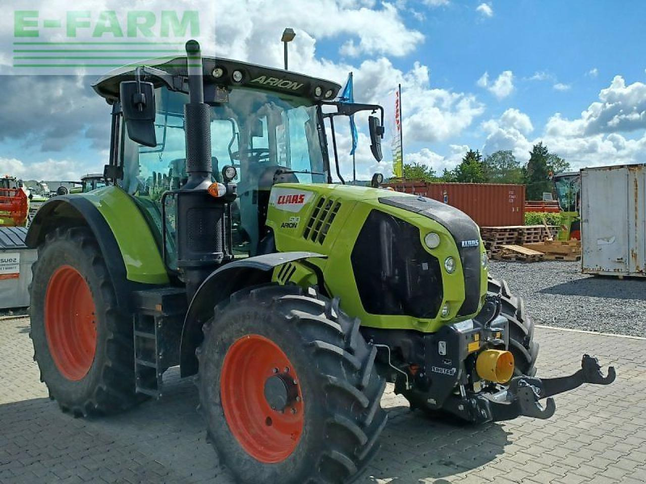 Tracteur agricole CLAAS arion 510 cis