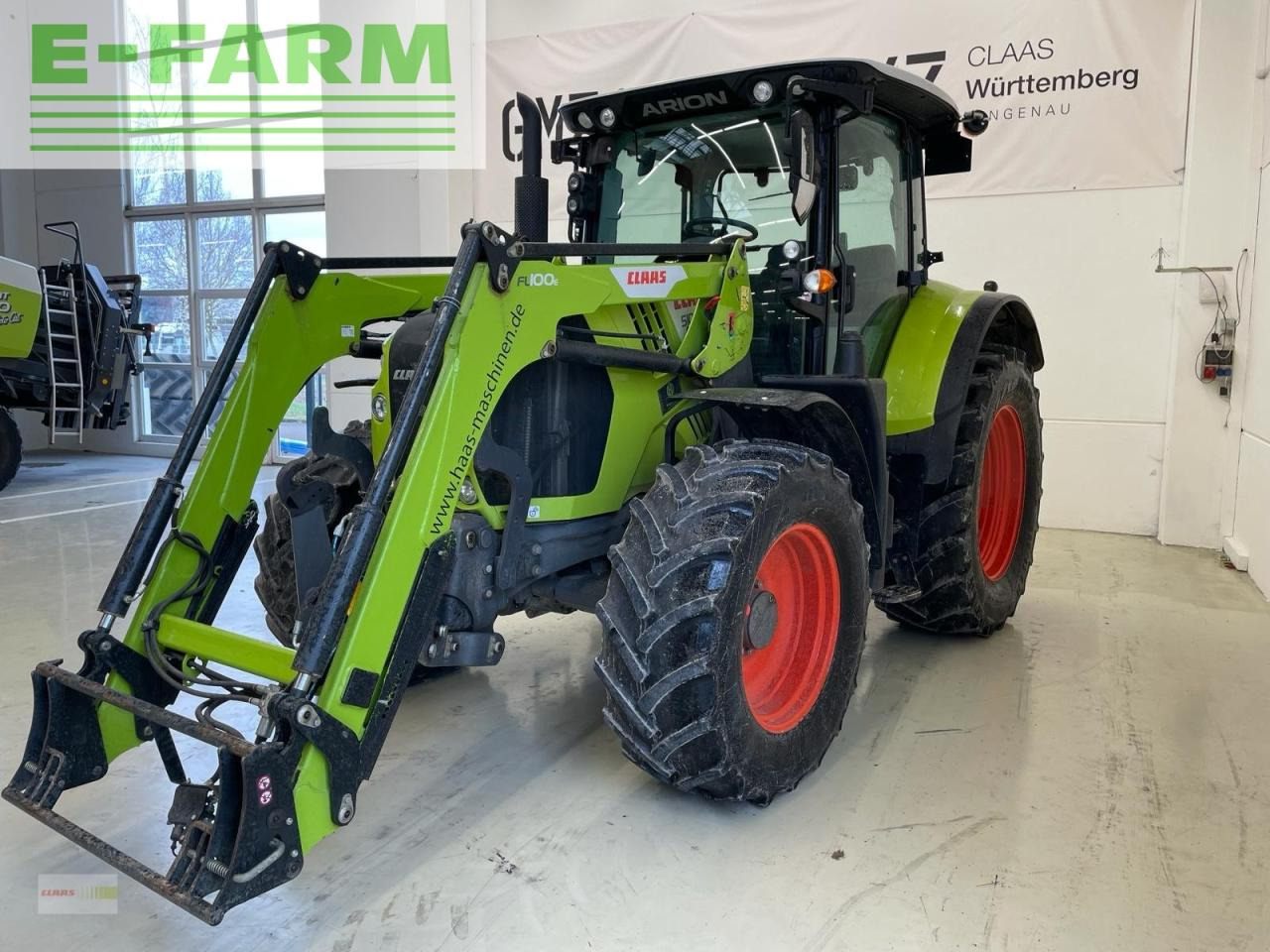 Tracteur agricole CLAAS arion 510 cis