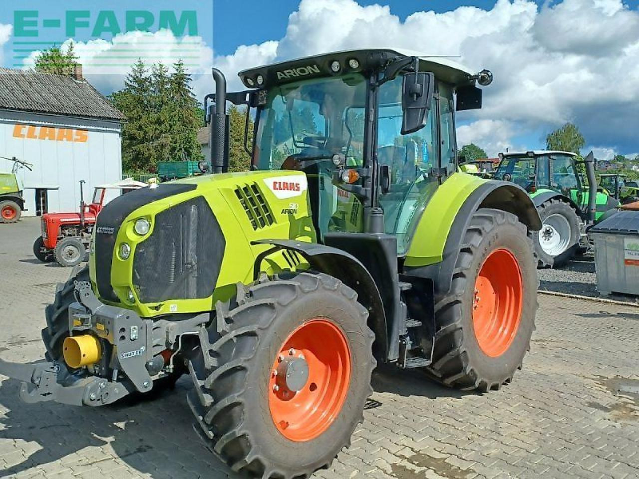 Tracteur agricole CLAAS arion 510 cis