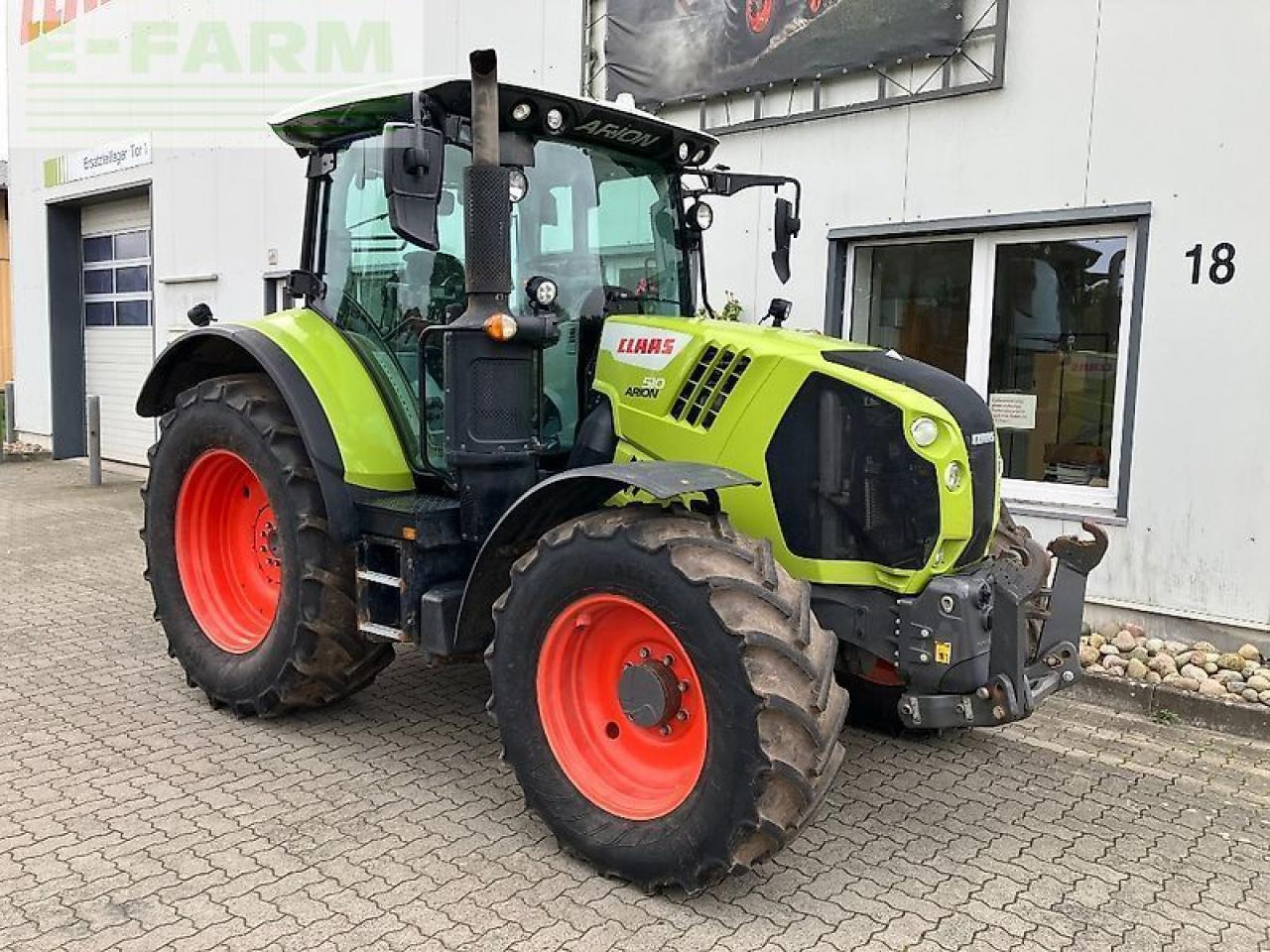 Tracteur agricole CLAAS arion 510 hexashift cis HEXASHIFT CIS