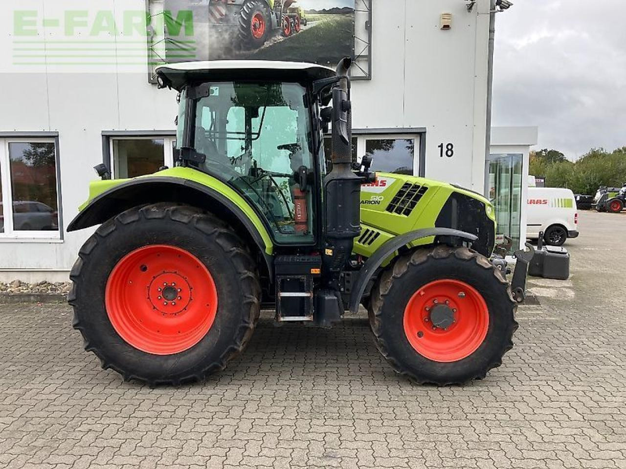 Tracteur agricole CLAAS arion 510 hexashift cis HEXASHIFT CIS
