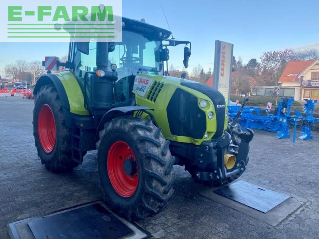 Tracteur agricole CLAAS arion 510 mit gps ready + fkh + fzw