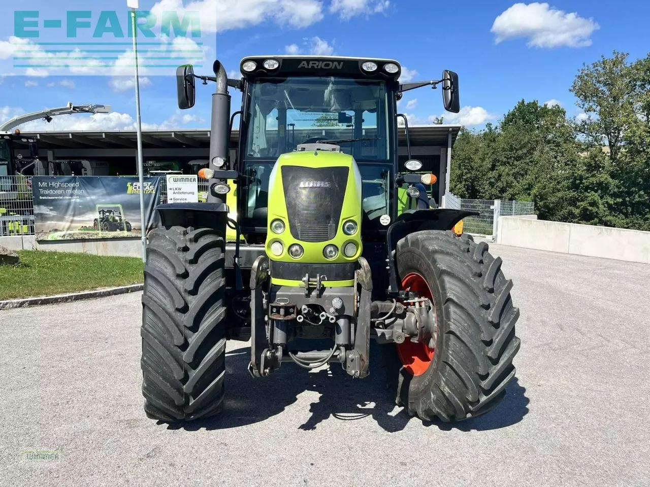 Tracteur agricole CLAAS arion 520 / lastschalt (gebrauchter arion 500)