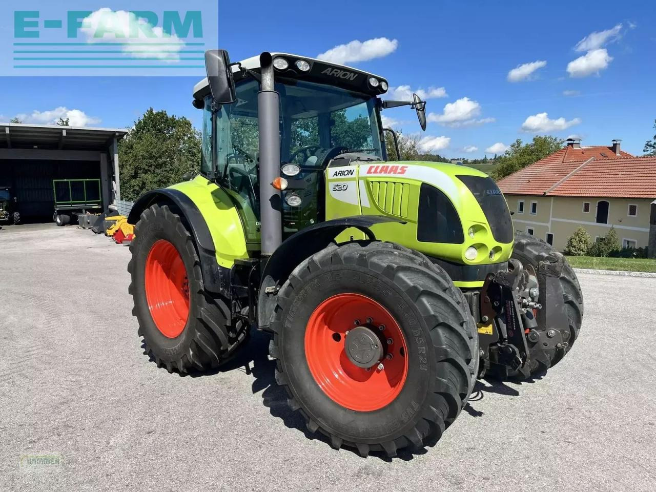 Tracteur agricole CLAAS arion 520 / lastschalt (gebrauchter arion 500)