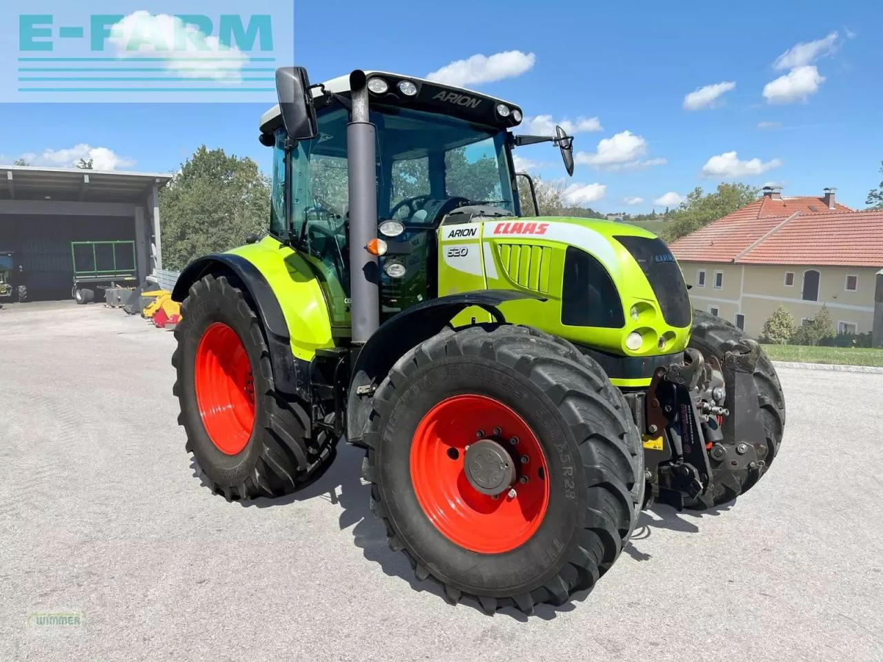 Tracteur agricole CLAAS arion 520 / lastschalt (gebrauchter arion 500)