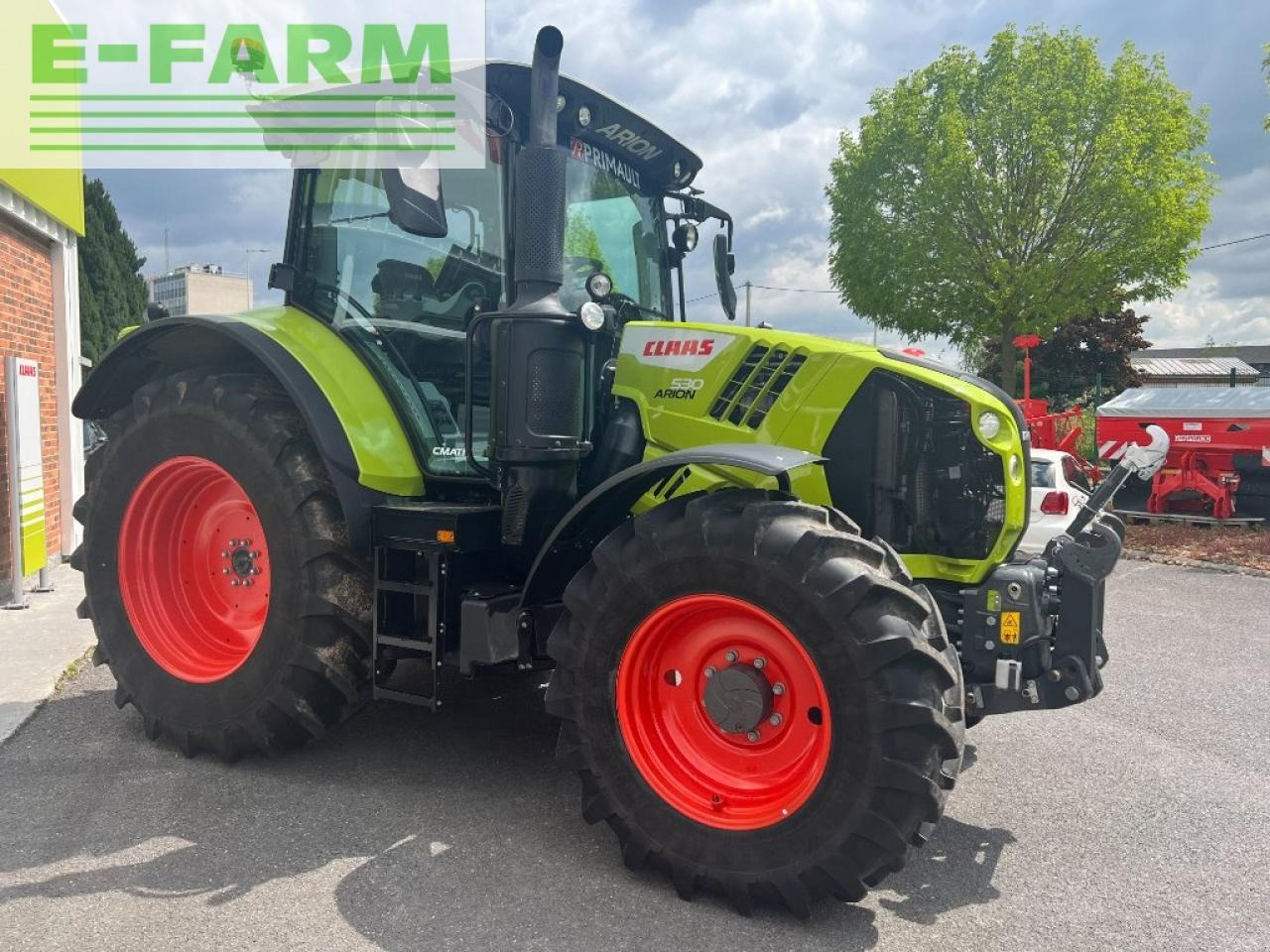 Tracteur agricole CLAAS arion 530 c-matic stage v