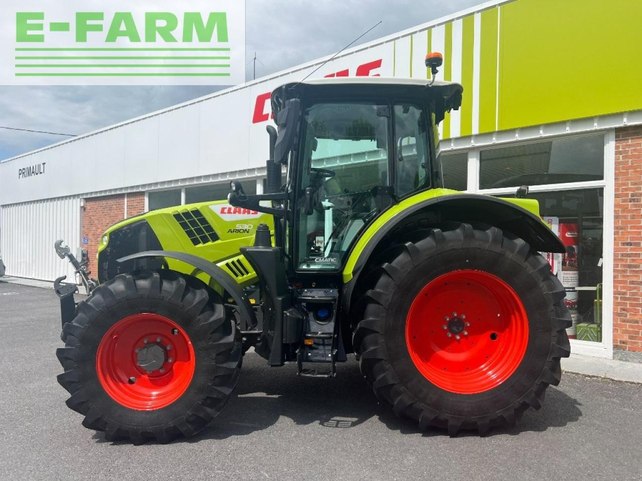 Tracteur agricole CLAAS arion 530 c-matic stage v