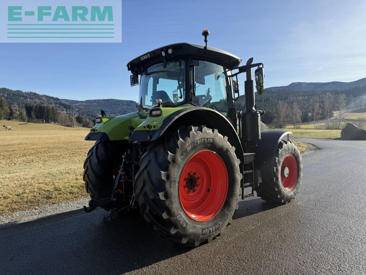 Tracteur agricole CLAAS arion 530 cebis cmatic CMATIC CEBIS