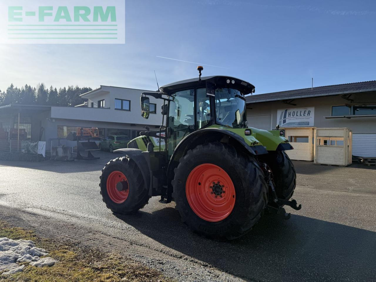 Tracteur agricole CLAAS arion 530 cebis cmatic CMATIC CEBIS