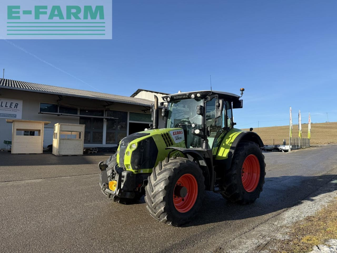 Tracteur agricole CLAAS arion 530 cebis cmatic CMATIC CEBIS
